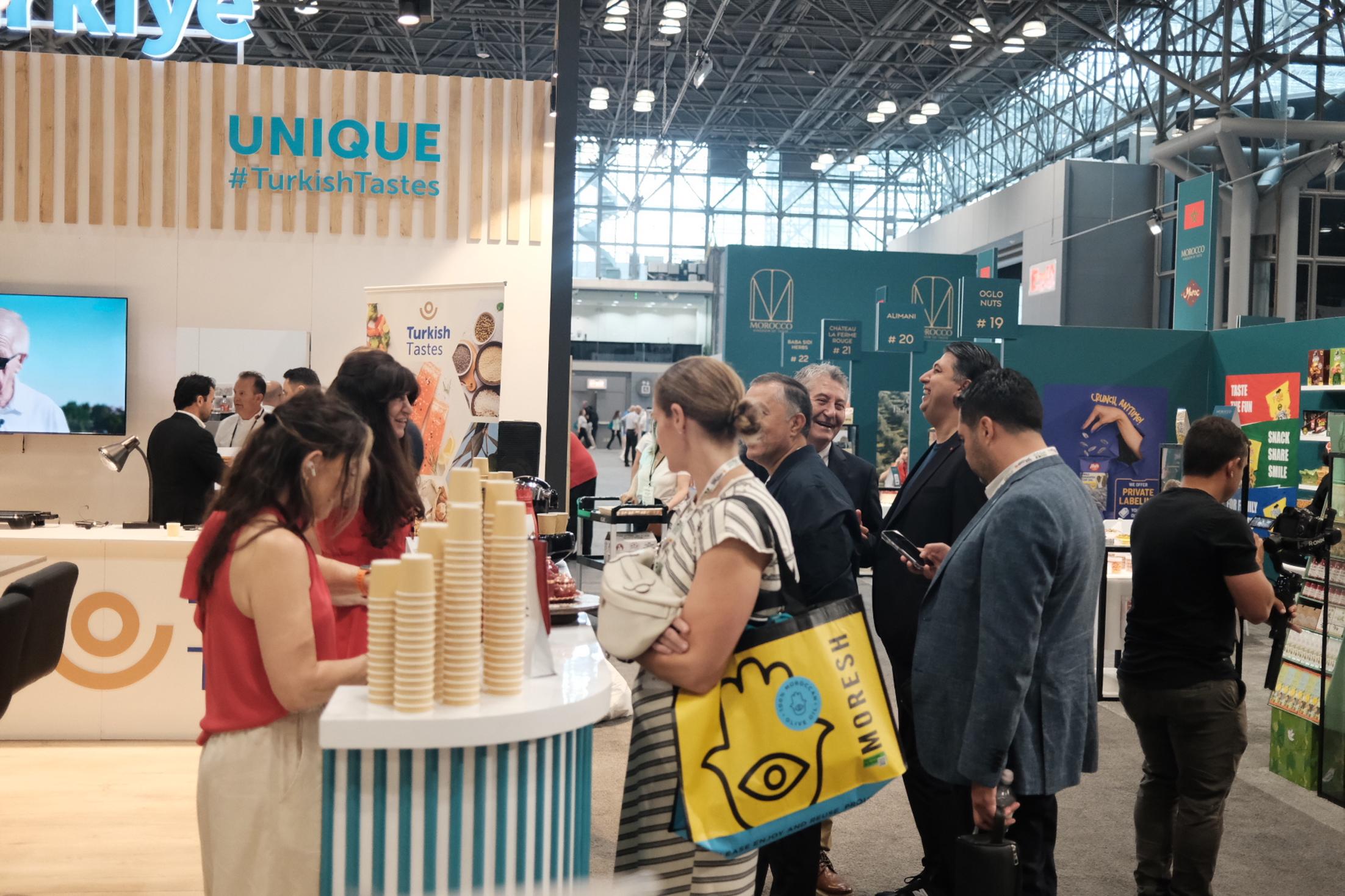 New York’ta Turkish Tastes canlı mutfak alanı