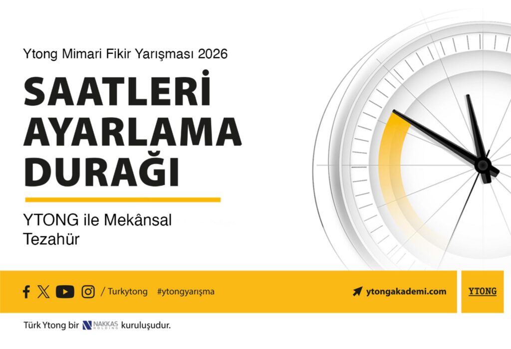 Ytong 2026 Mimari Fikir Yarışması’nda ödüller açıklandı