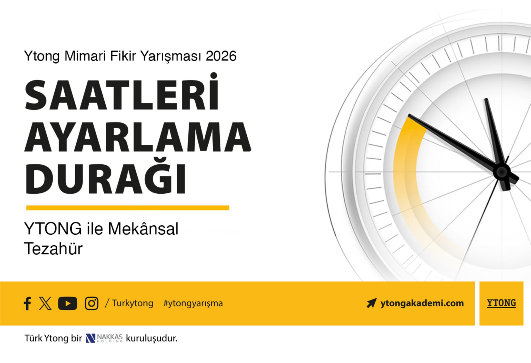 Türk Ytong 2026 Mimari Fikir Yarışması
