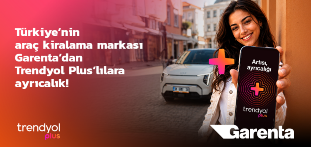 Garenta ve Trendyol Plus’tan Ayrıcalıklı Kiralama İş Birliği