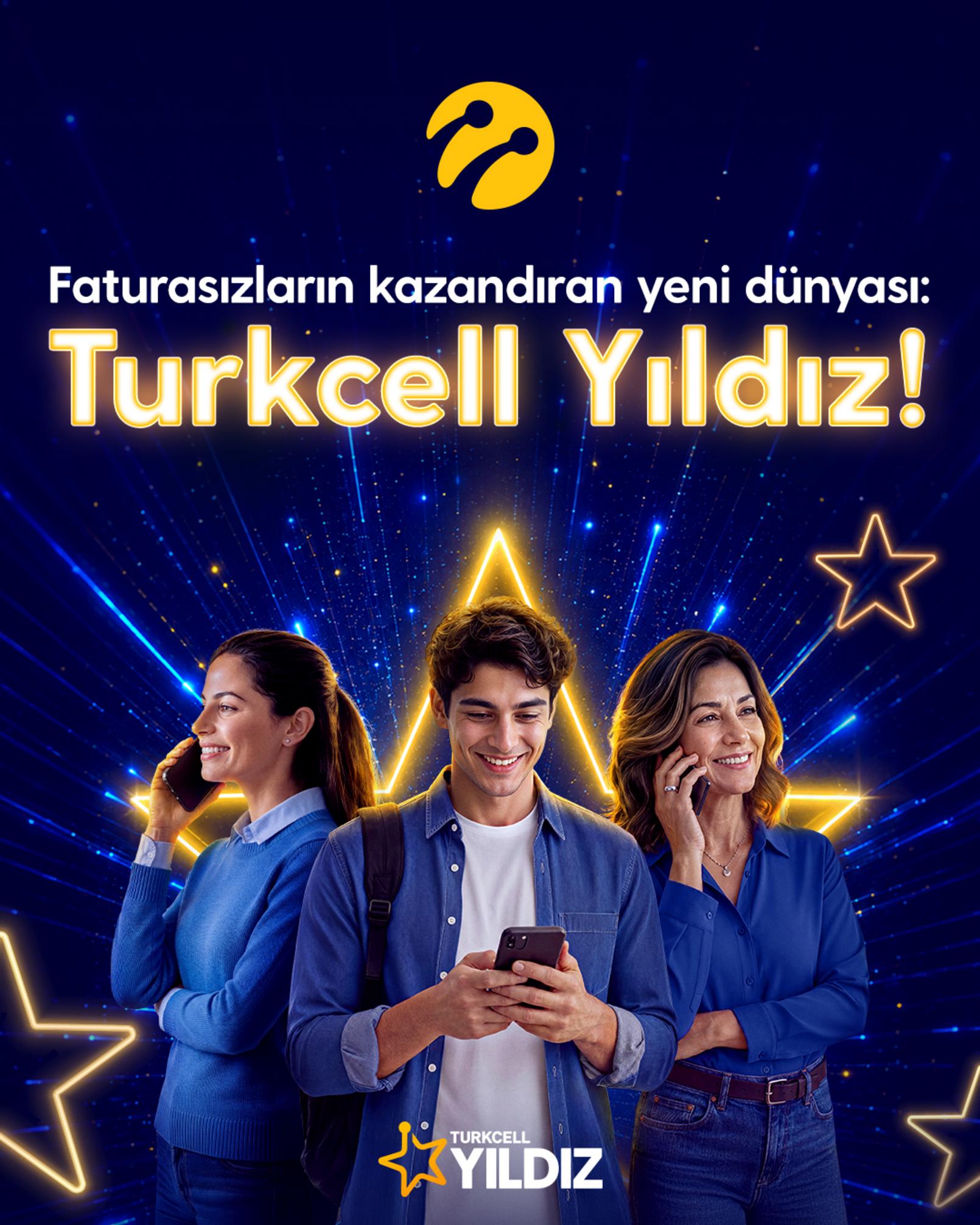 Turkcell Yıldız - internet ve dakika hediyeleri için Yıldız dönüştürme