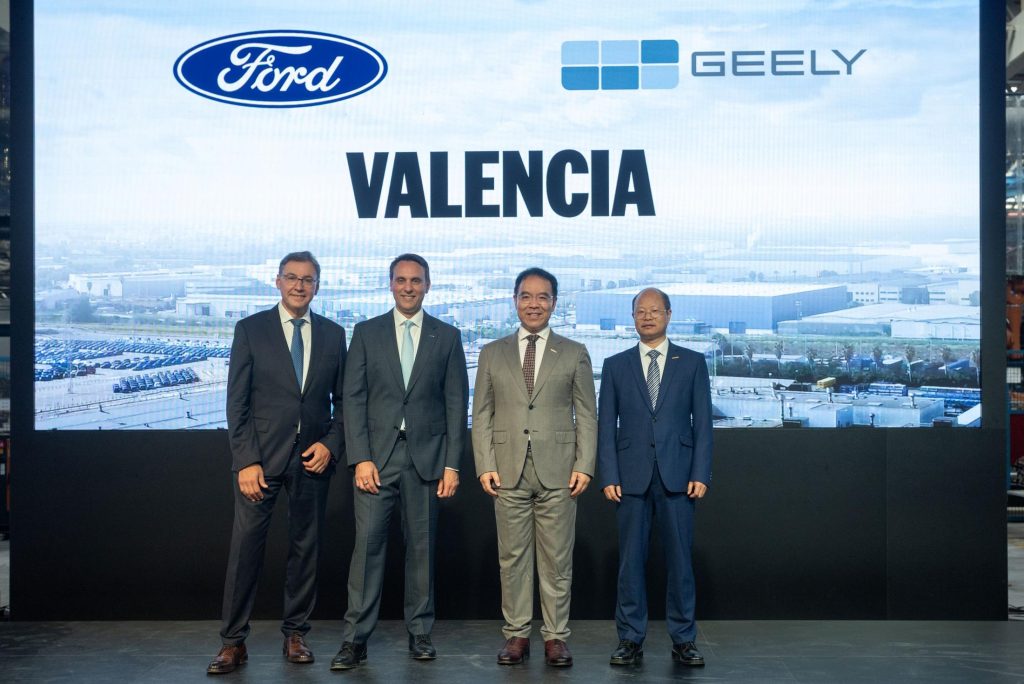 Ford ve Geely, Valencia’da ortak üretime gidiyor