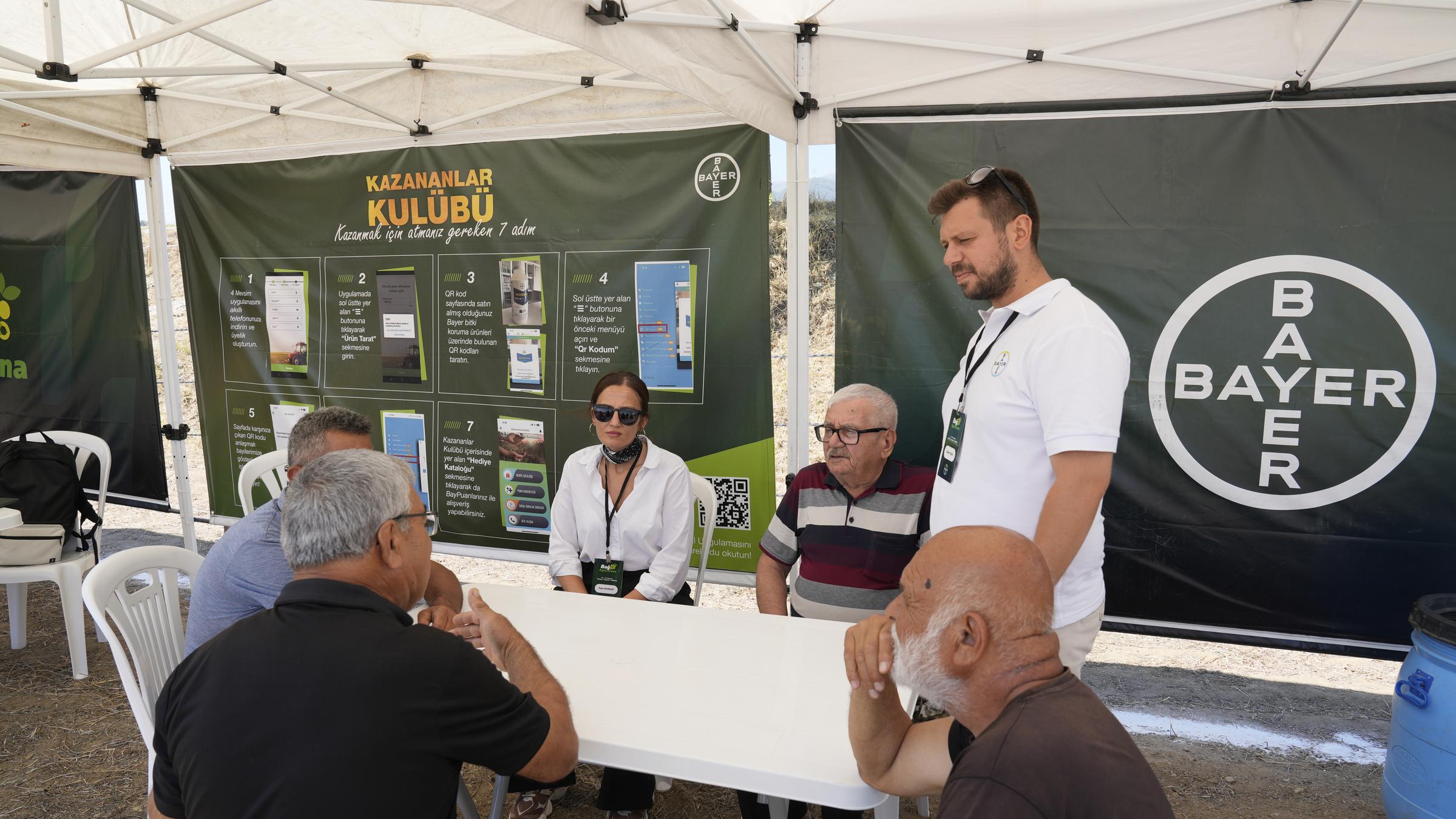 Bağ Agro Arena’da üreticilerle saha ziyareti