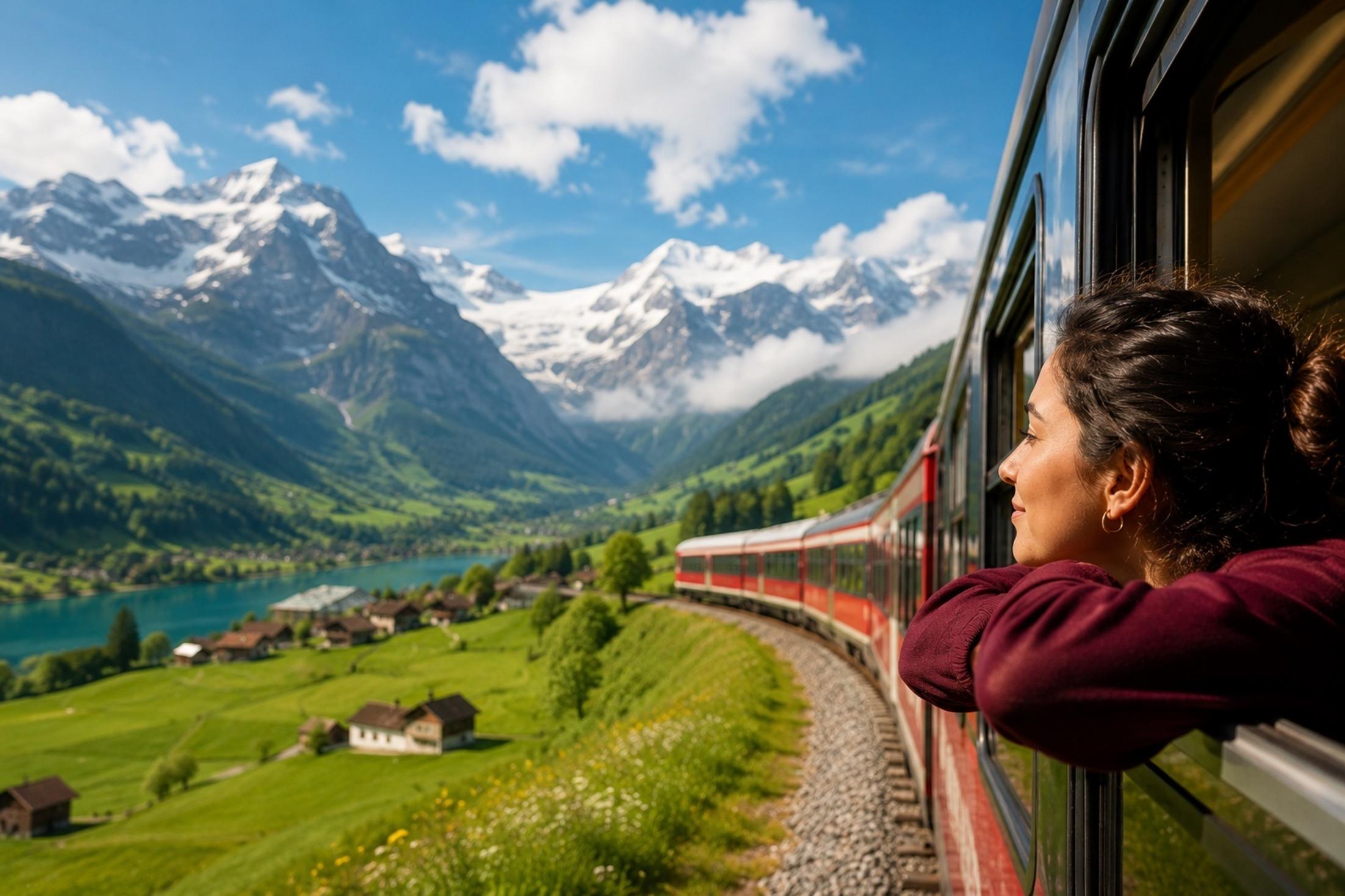 Emirates Skywards Rail Avrupa tren ağı görseli