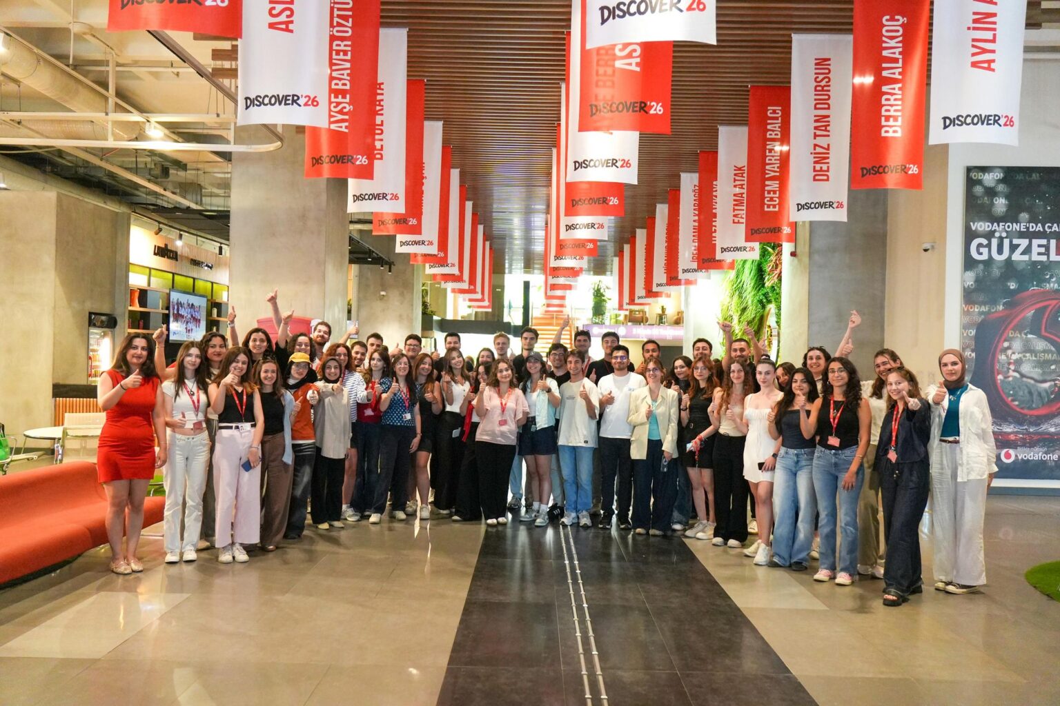 Vodafone Discover ile 48 Yeni Mezun İşe Başladı
