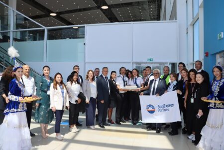 SunExpress İzmir–Almatı Direkt Uçuşlarına Başladı