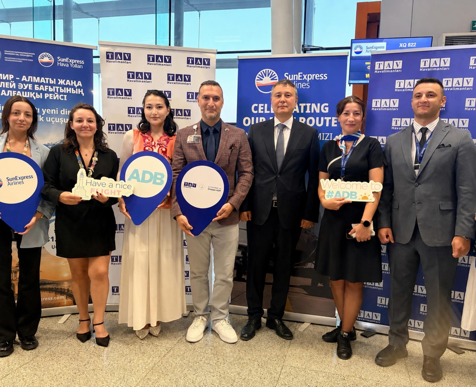 SunExpress İzmir–Almatı direkt uçuşları başladı