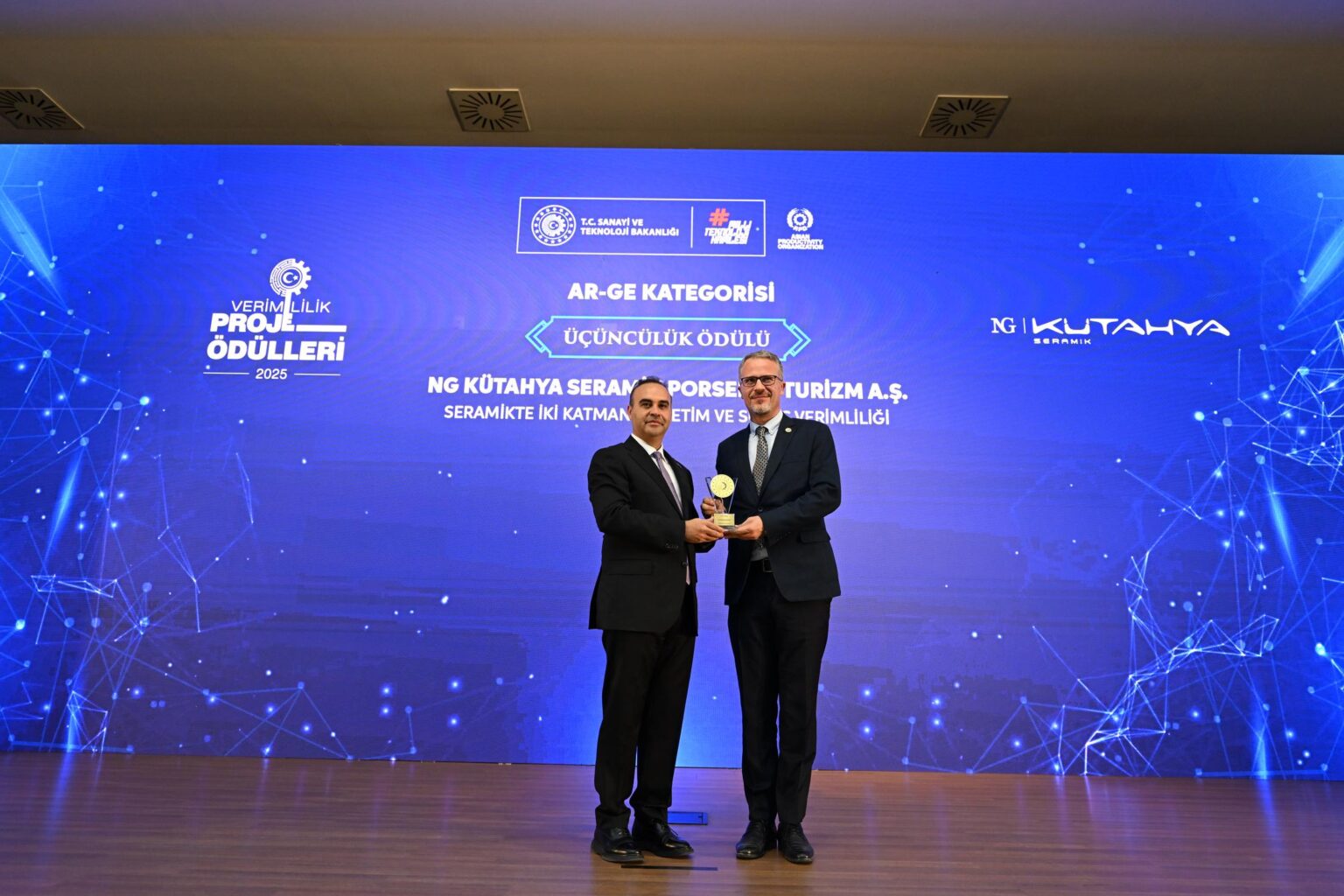 NG Kütahya Seramik, Verimlilik Ödülleri’nde 3.’lük