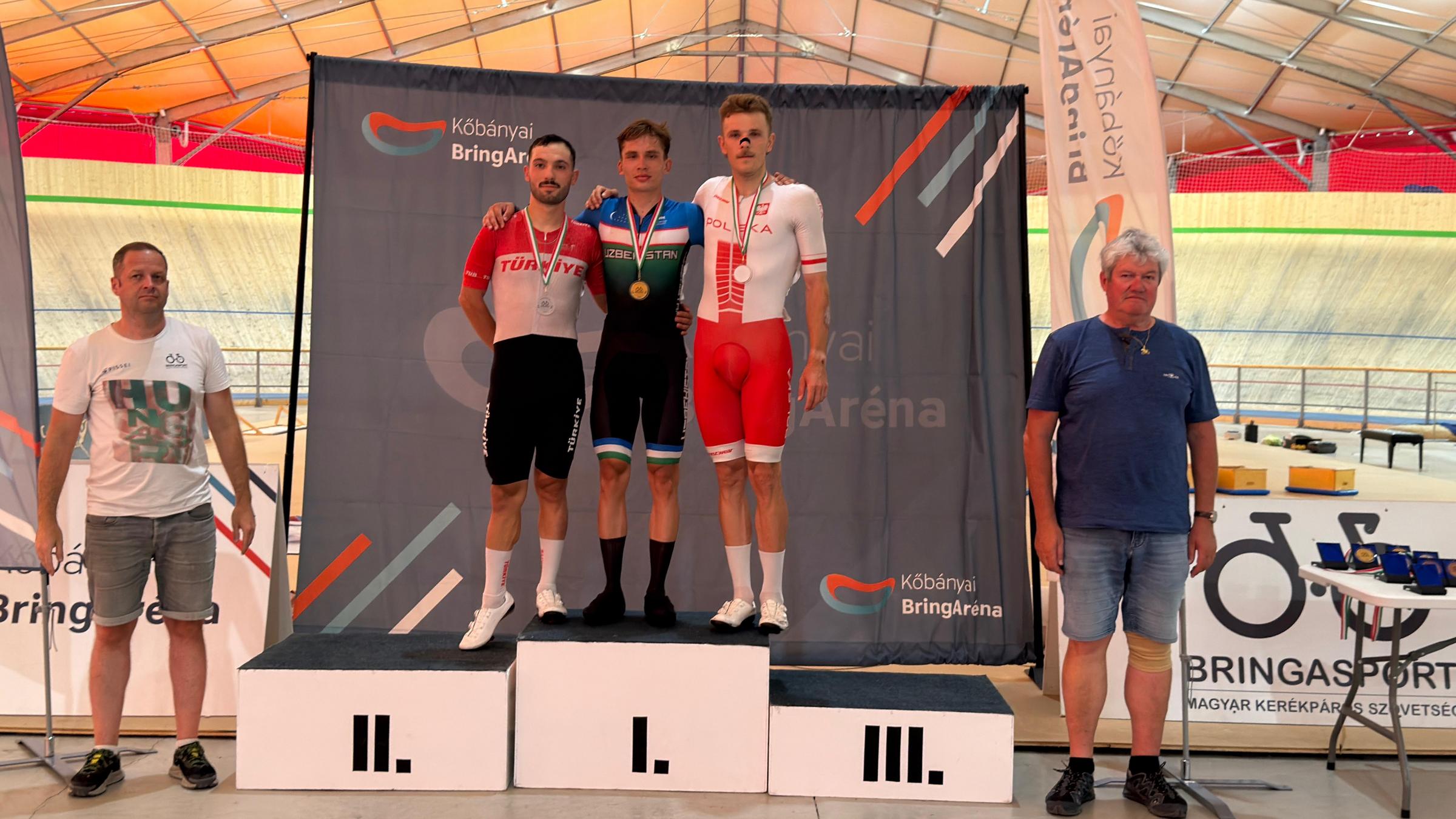 Ramazan Yılmaz Budapest GP’de altın madalya sevinci