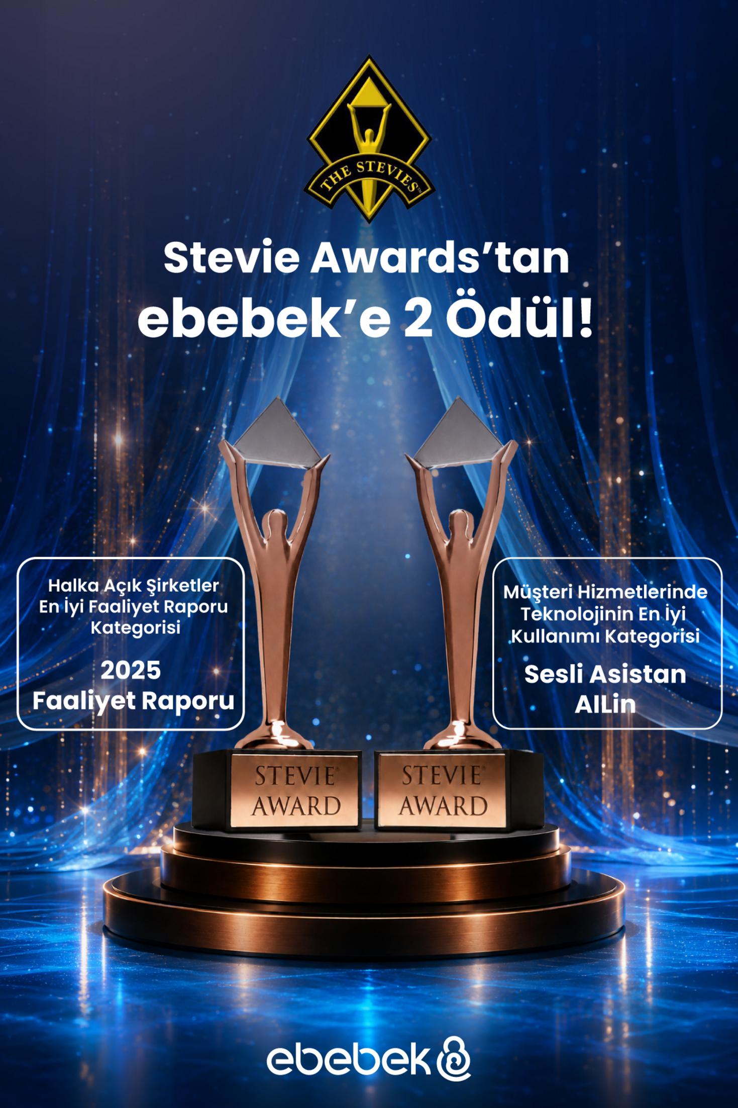 ebebek, The International Business Awards’ta iki kategoride Bronz Stevie ile ödüllendirildi