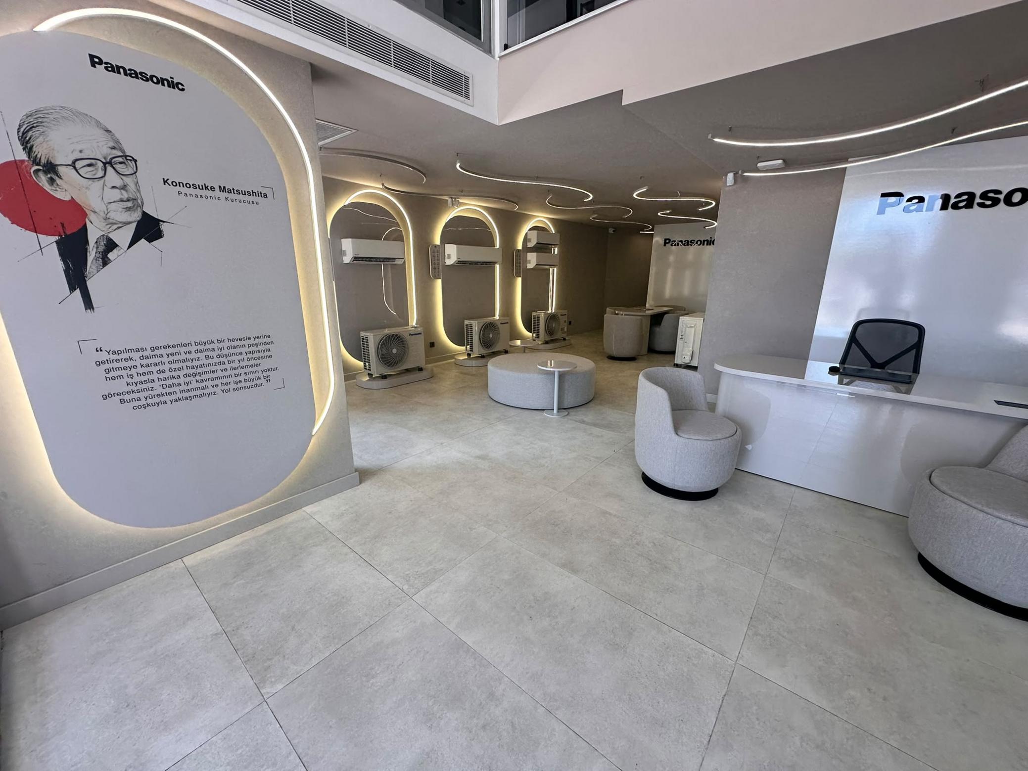 Panasonic’in Türkiye’deki ilk showroom’u: Mentör Klima, Antalya Konyaaltı