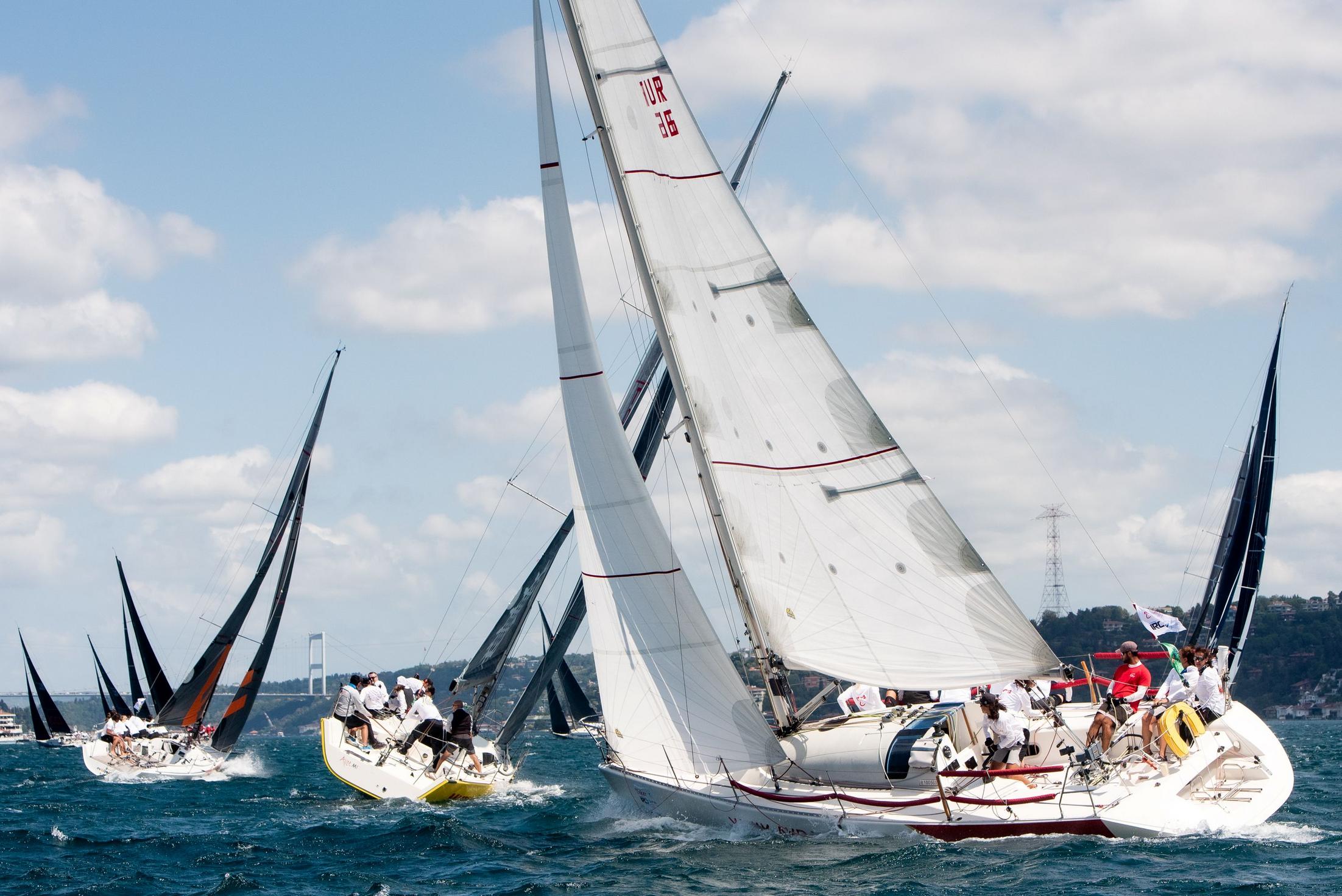 TAYK–Eker Olympos Regatta Boğaz Yarışı hazırlıkları