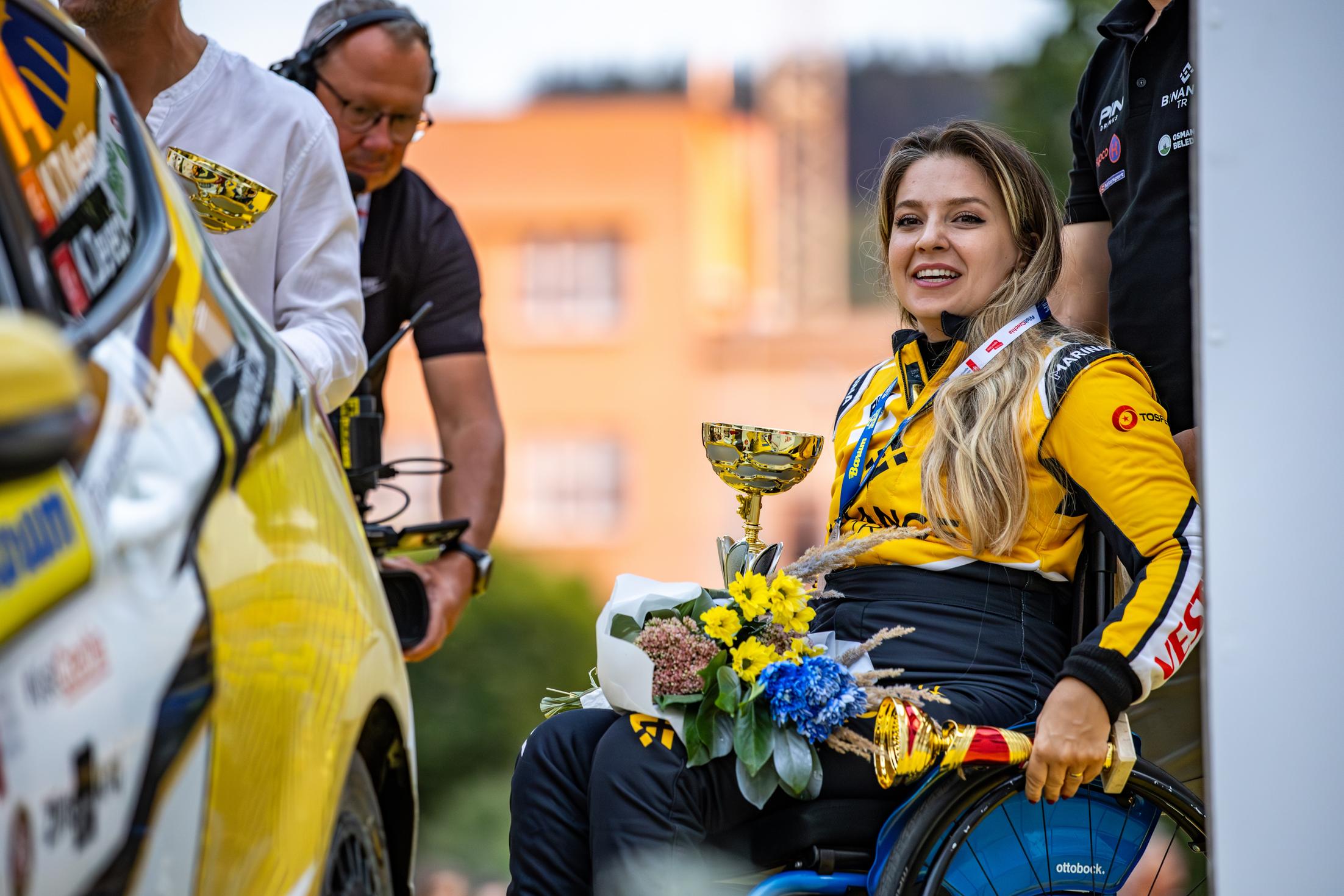 Kübra Denizci Keskin Barum Czech Rally Zlín Rally5 birinciliği - 2