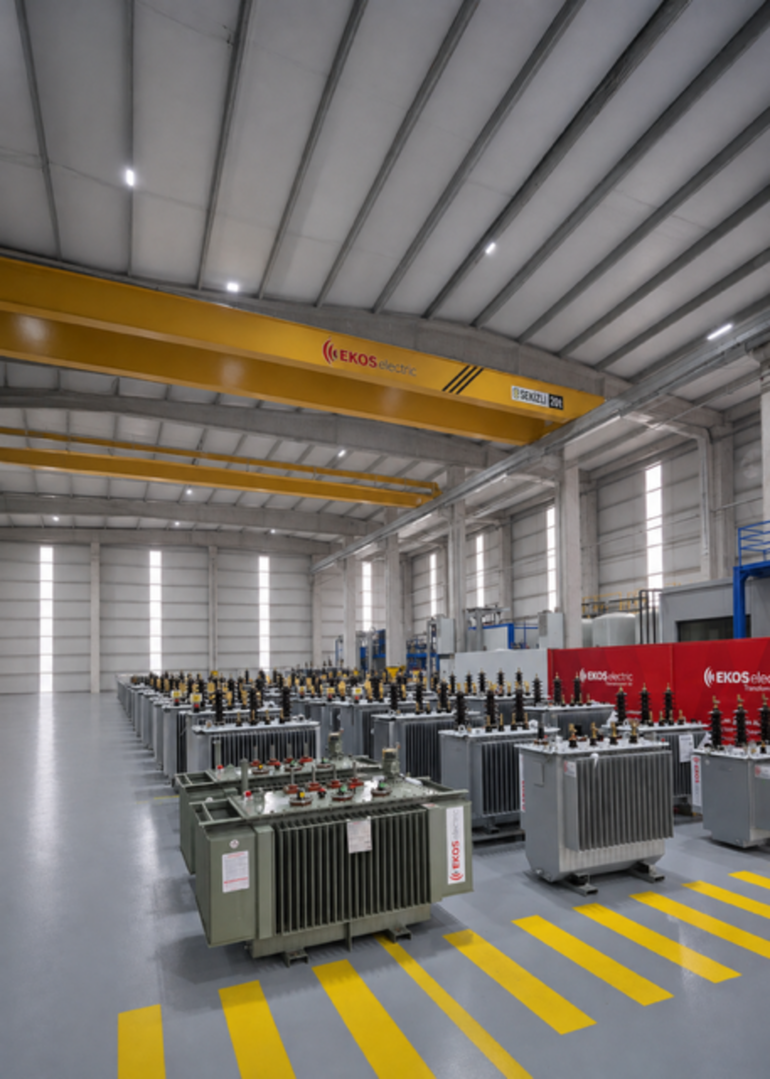EKOS Electric transformatör sevkiyatı ve lojistik