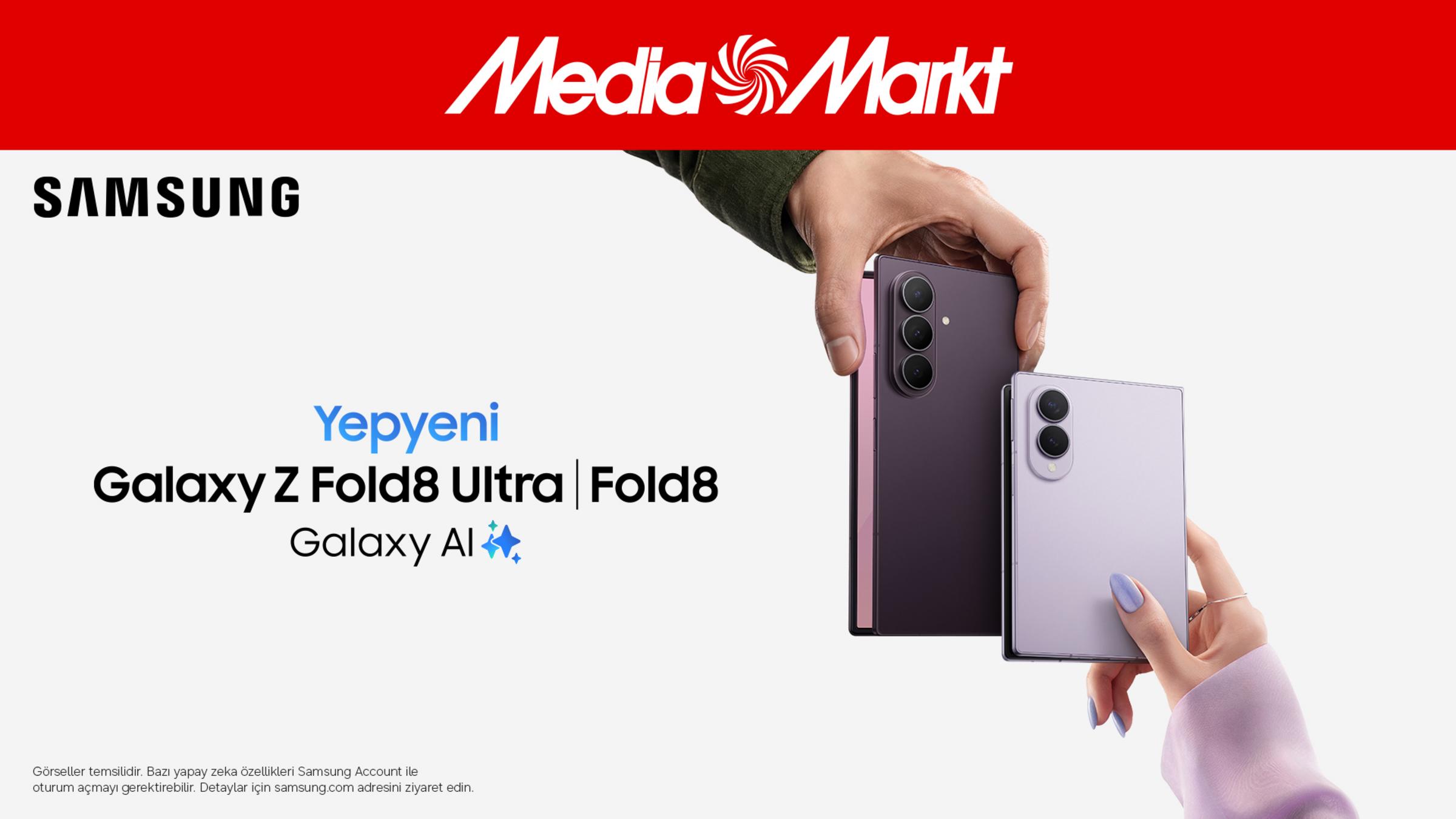 Samsung Galaxy Z Serisi MediaMarkt tanıtım görseli 1