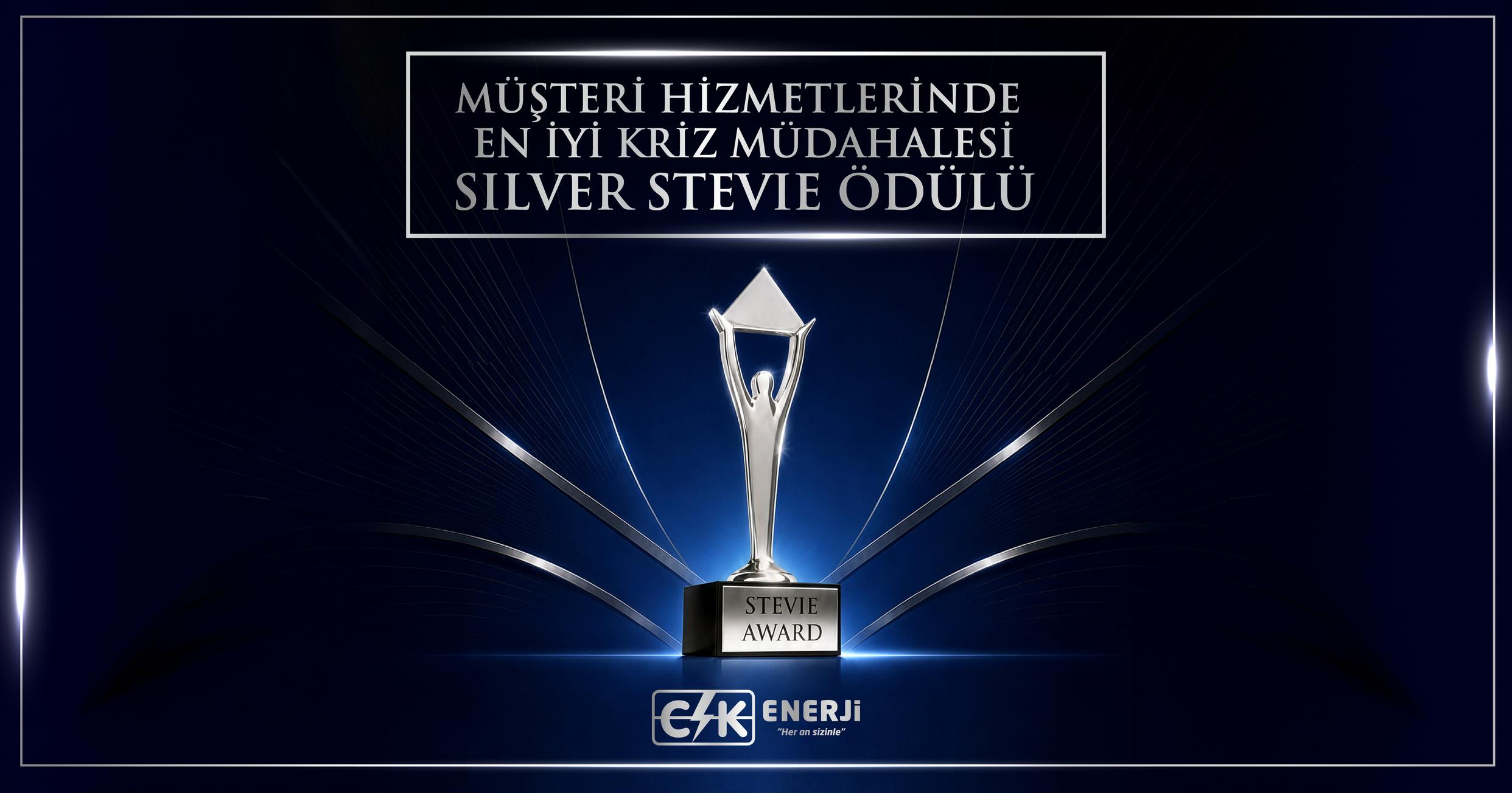 CK Enerji Stevie Awards Silver ödül görseli 2
