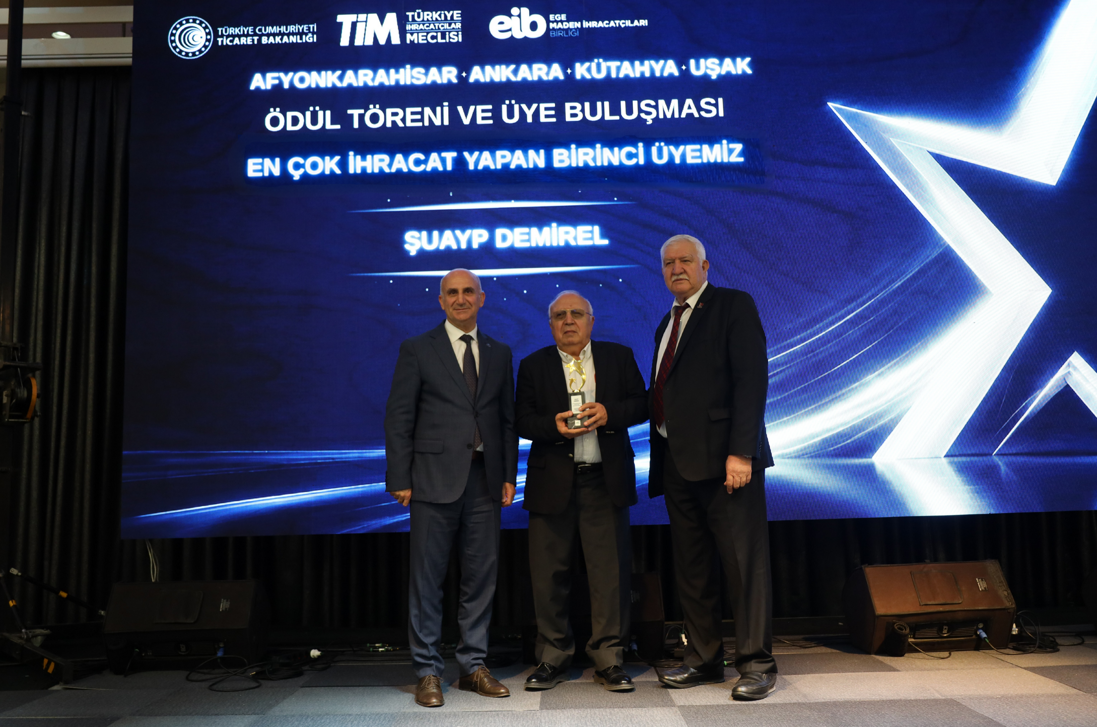 EMİB Afyonkarahisar İhracatın Yıldızları Ödül Töreni