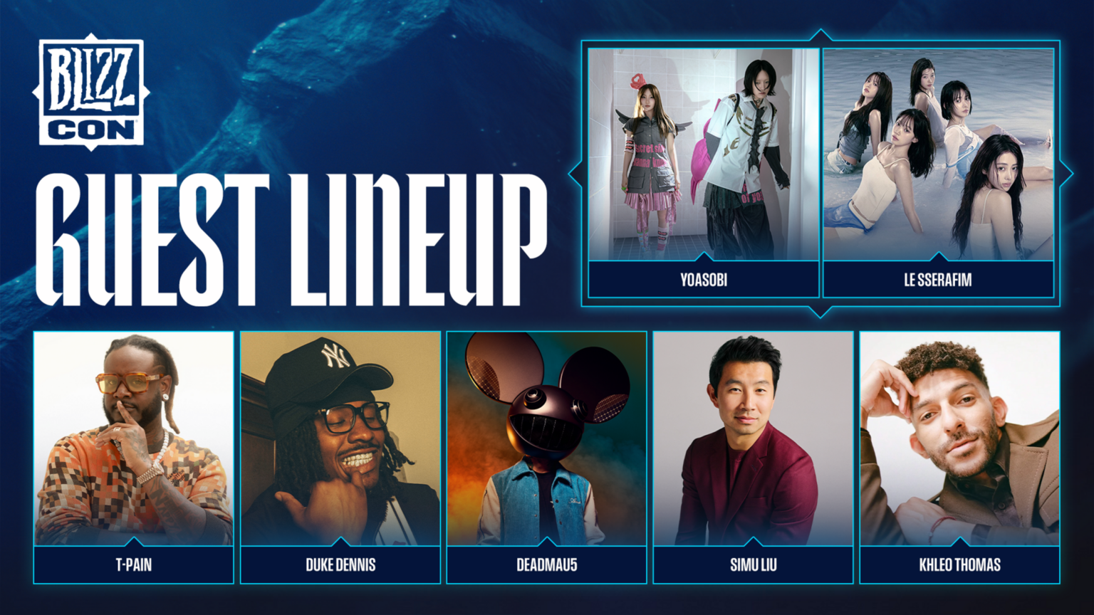 BlizzCon 2026 Programı: T-Pain, Simu Liu ve YOASOBI