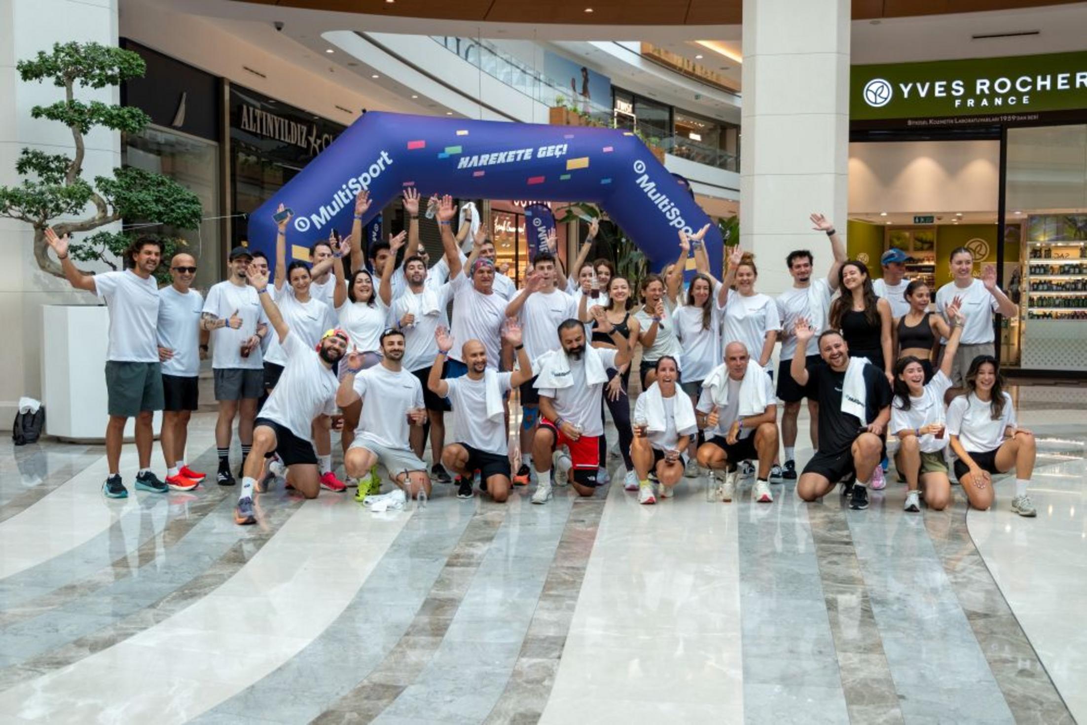 İzmir’de AVM içinde koşu etkinliği — MultiSport Türkiye
