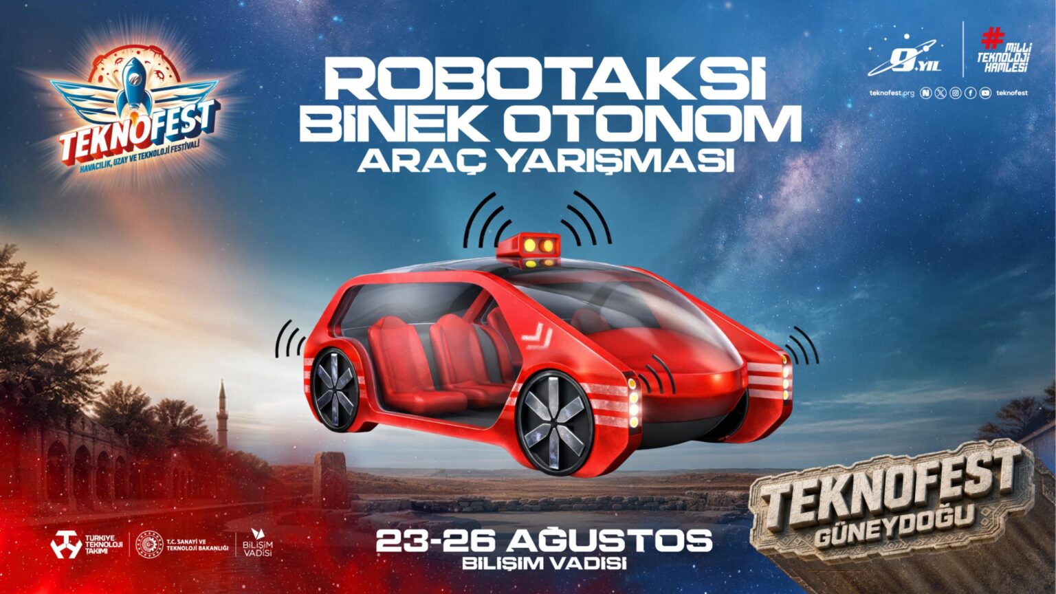 Robotaksi’de Otonom Sürüş Finalleri Kocaeli’de