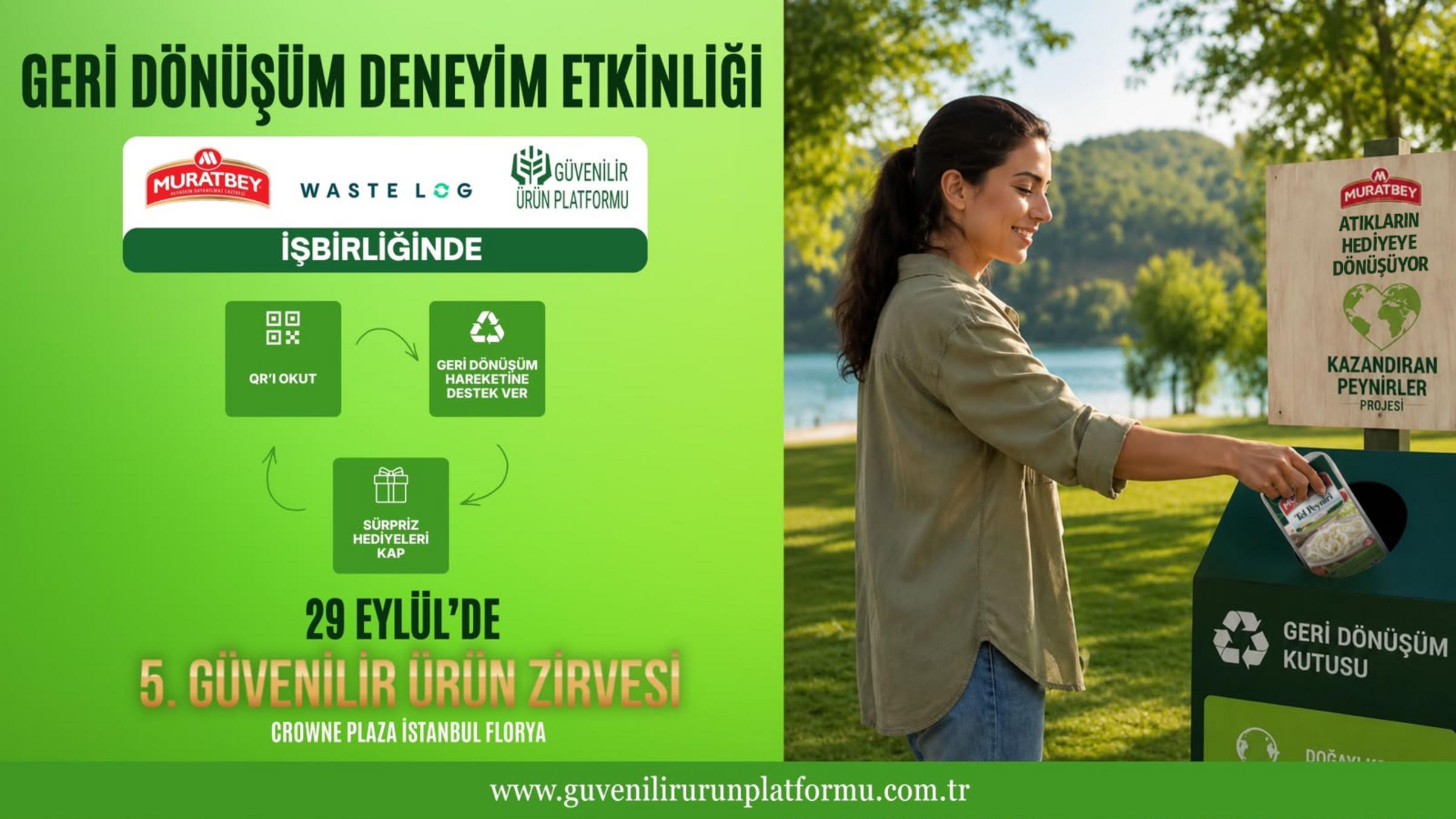 Geri Dönüşüm Deneyim Etkinliği – Kazandıran Peynirler
