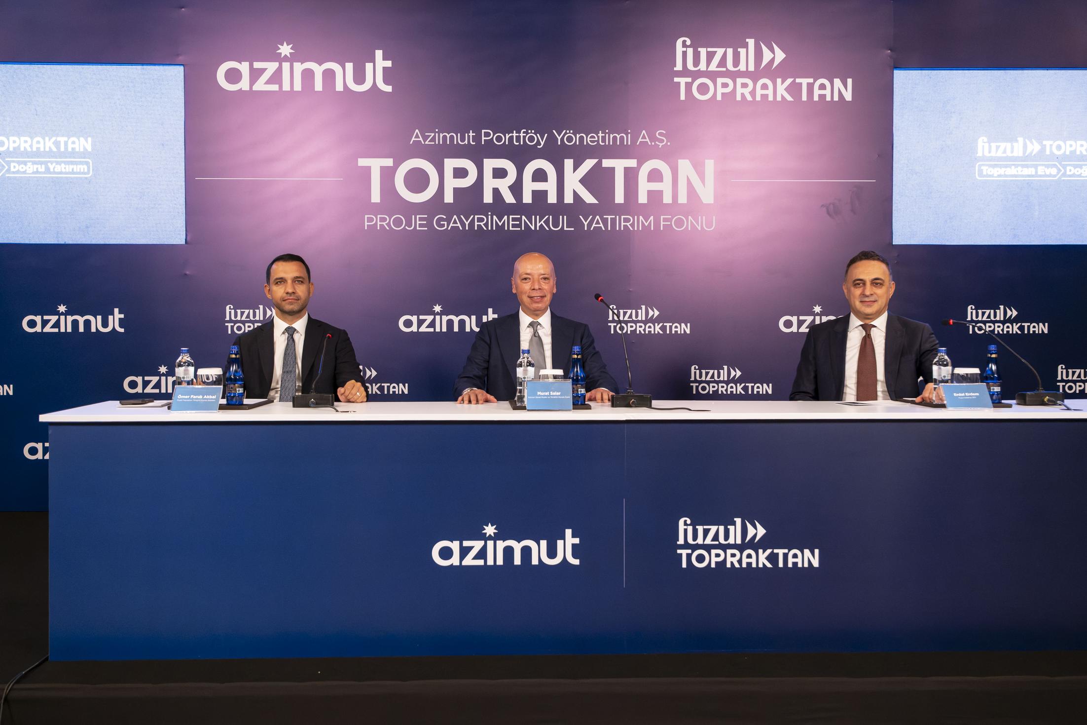 Azimut Portföy ve Fuzul Topraktan Topraktan Proje GYF tanıtım toplantısı 1