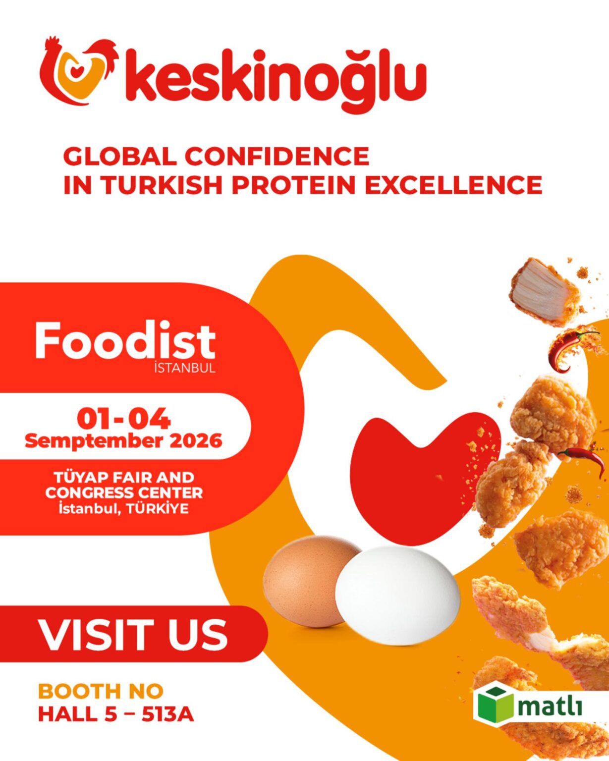 Keskinoğlu Foodist 2026’da tadım deneyimi sunacak
