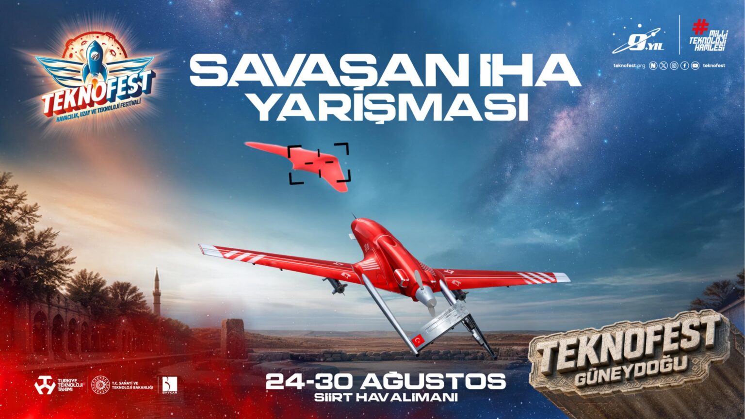 TEKNOFEST 2026 Savaşan İHA Finali Siirt’te