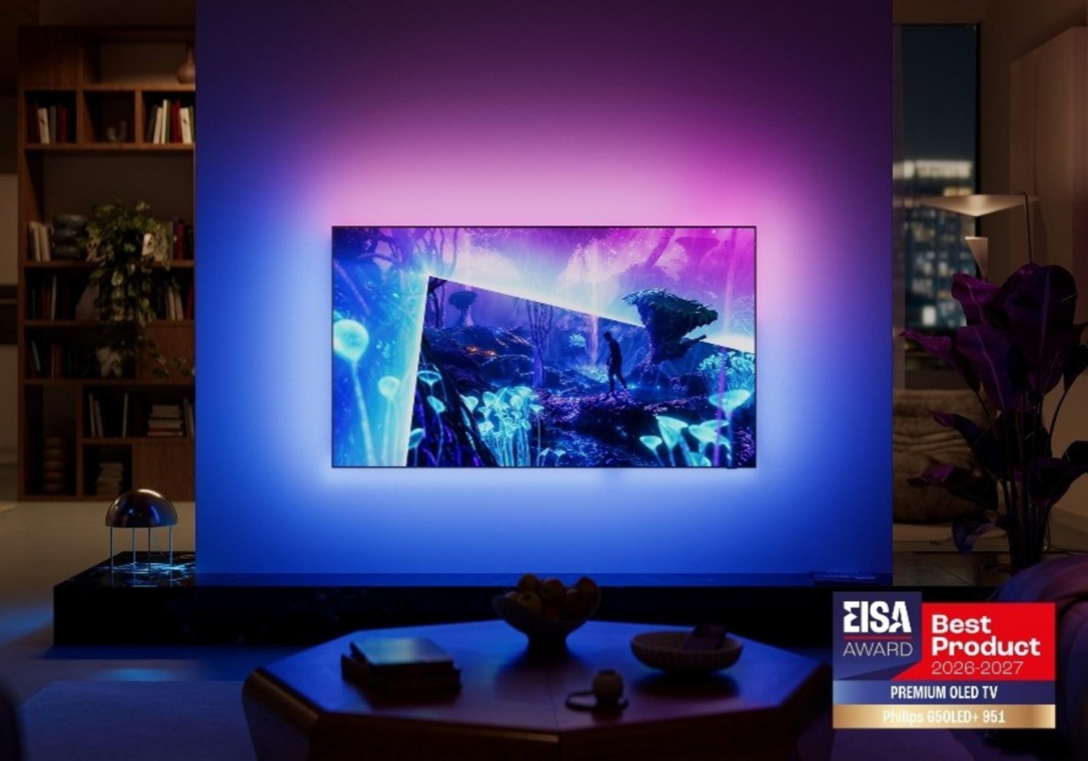 Philips Ambilight TV ödül duyurusu görseli