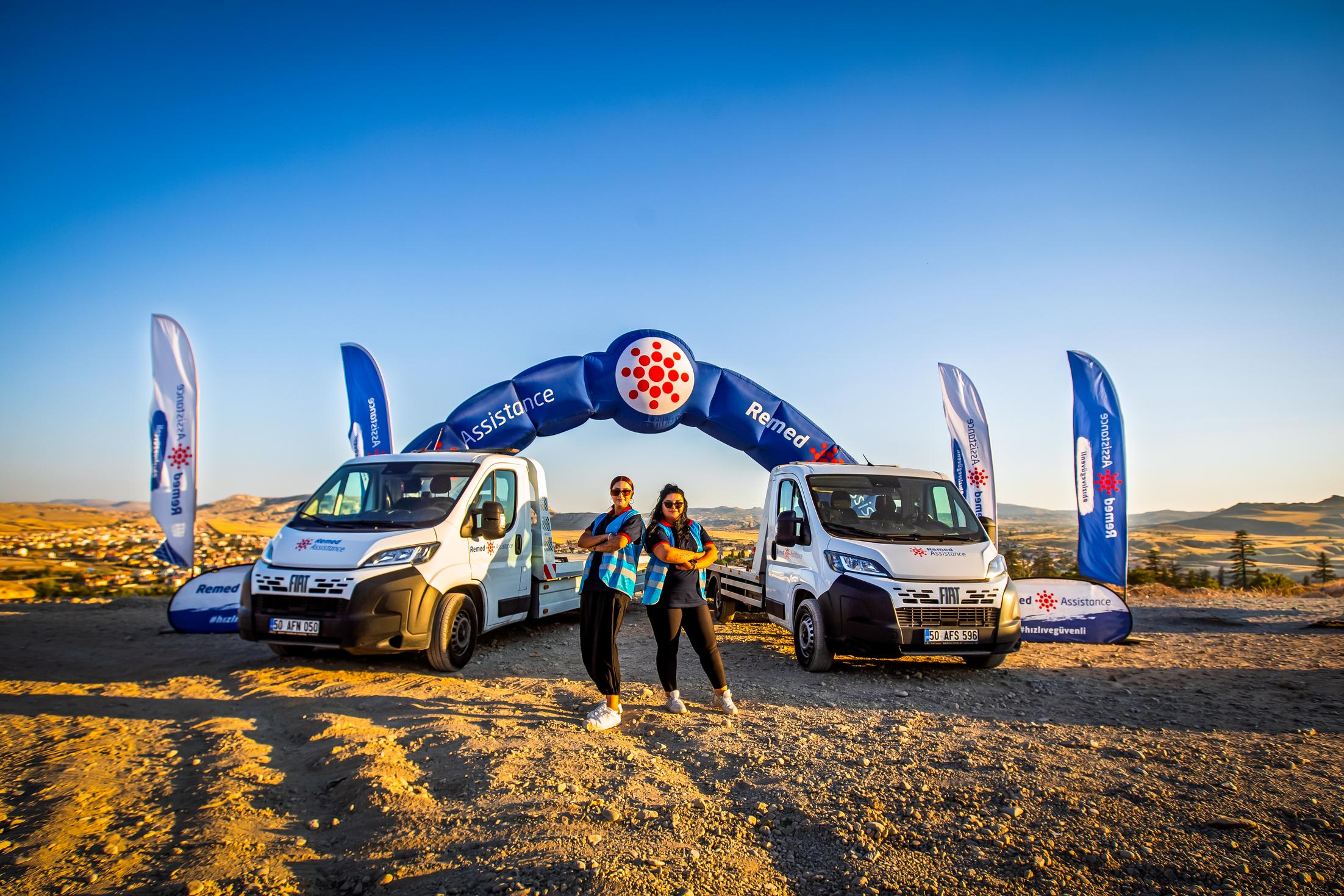 Kapadokya Rallisi – Remed Assistance kadın çekici operatörleri