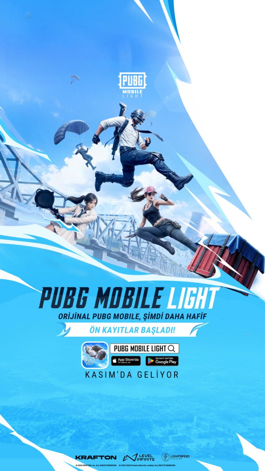 PUBG MOBILE LIGHT için ön kayıt başladı