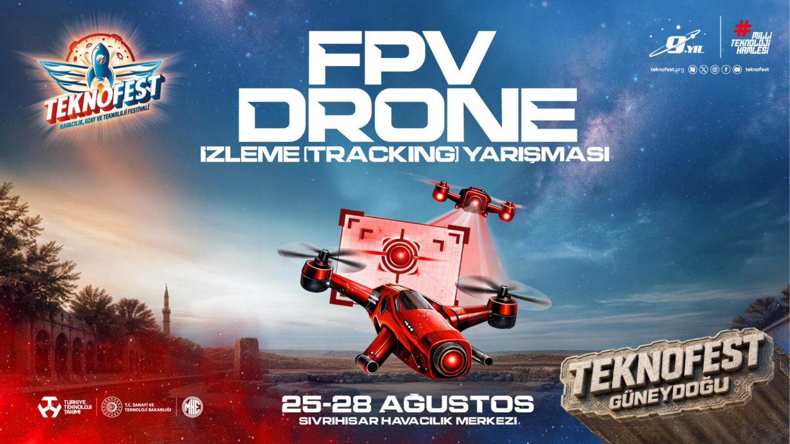 TEKNOFEST’te ilk FPV Drone İzleme: 20 takım finalde