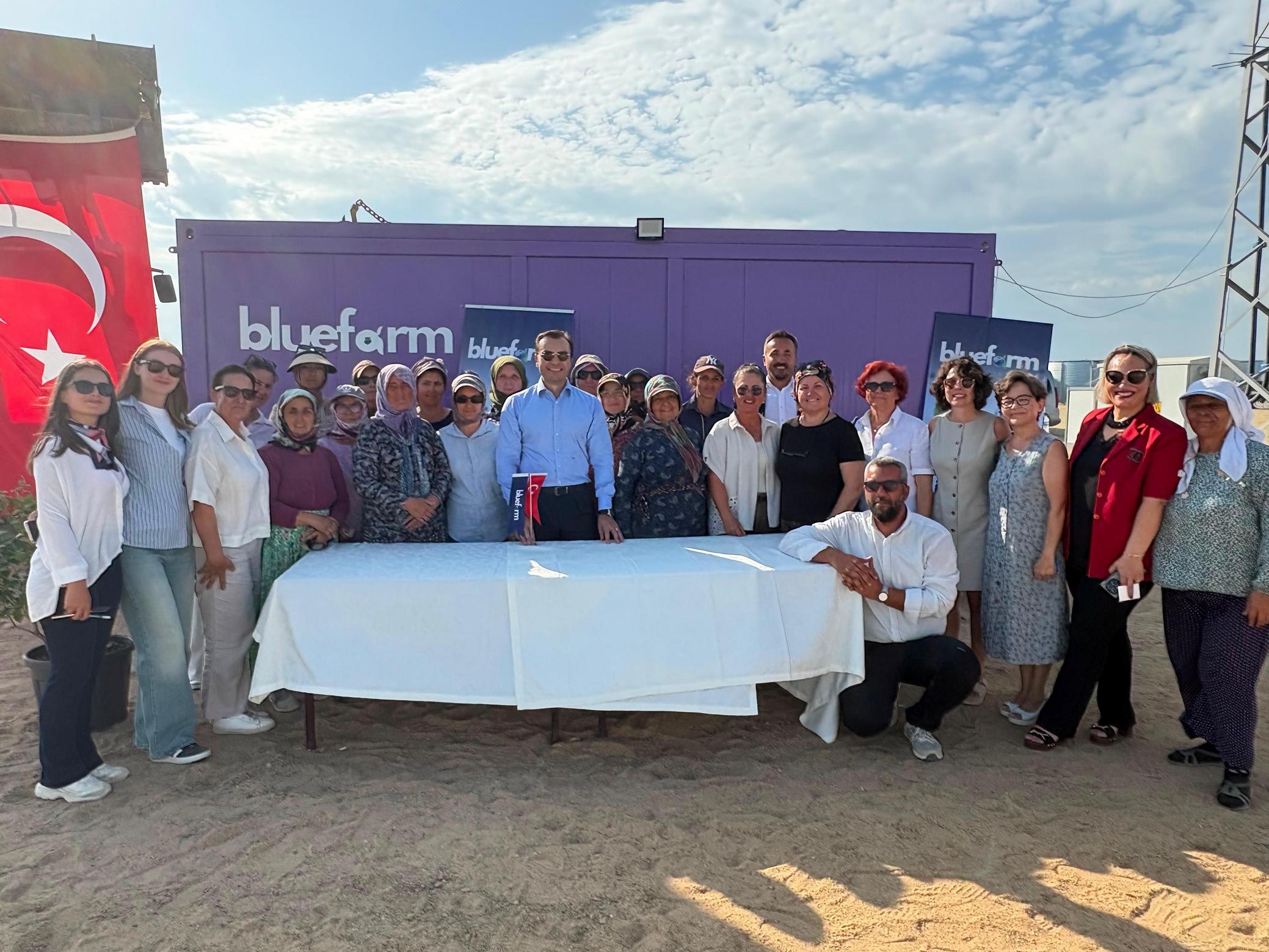 Bluefarm Tarım ve Blueberry Ladies sözleşmeli üretim töreni