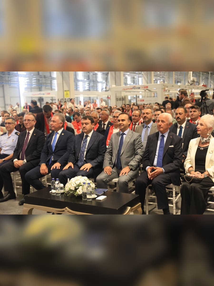 Açılış töreninden bir kare — NG Kütahya Seramik 30 Ağustos Fabrikası