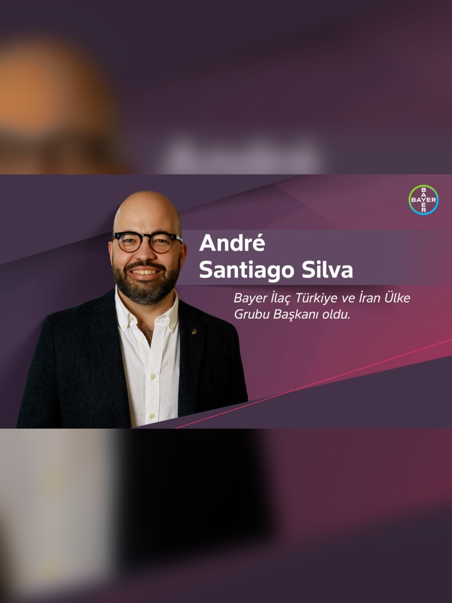 Bayer Türkiye ve İran Ülke Grubu Başkanı André Santiago Silva