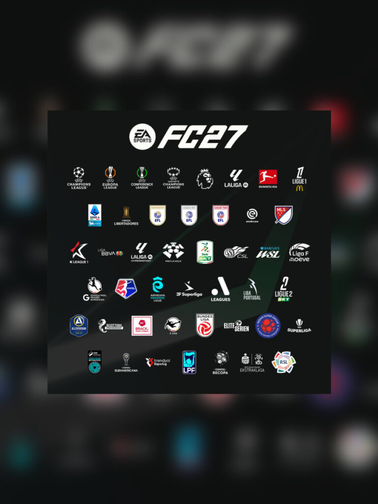 EA SPORTS FC 27 lig ve stadyum listesini genişletti