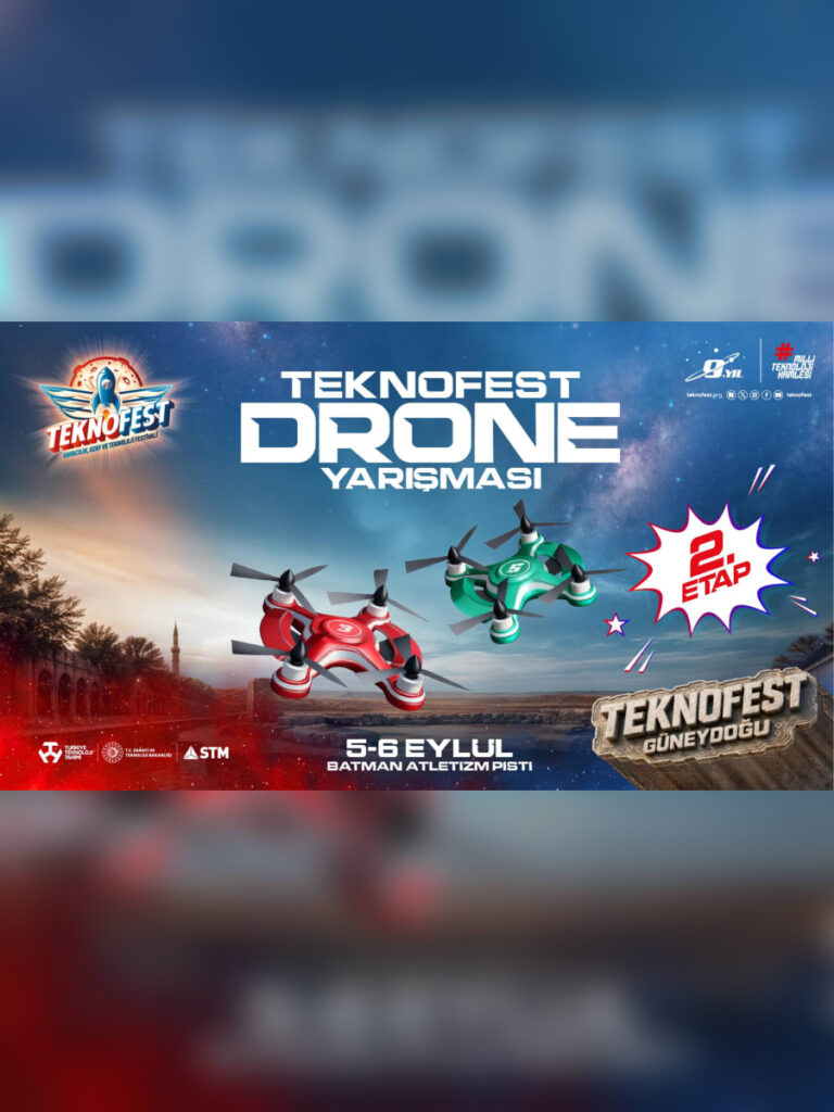 TEKNOFEST Drone Şampiyonası 5-6 Eylülde Batman’da