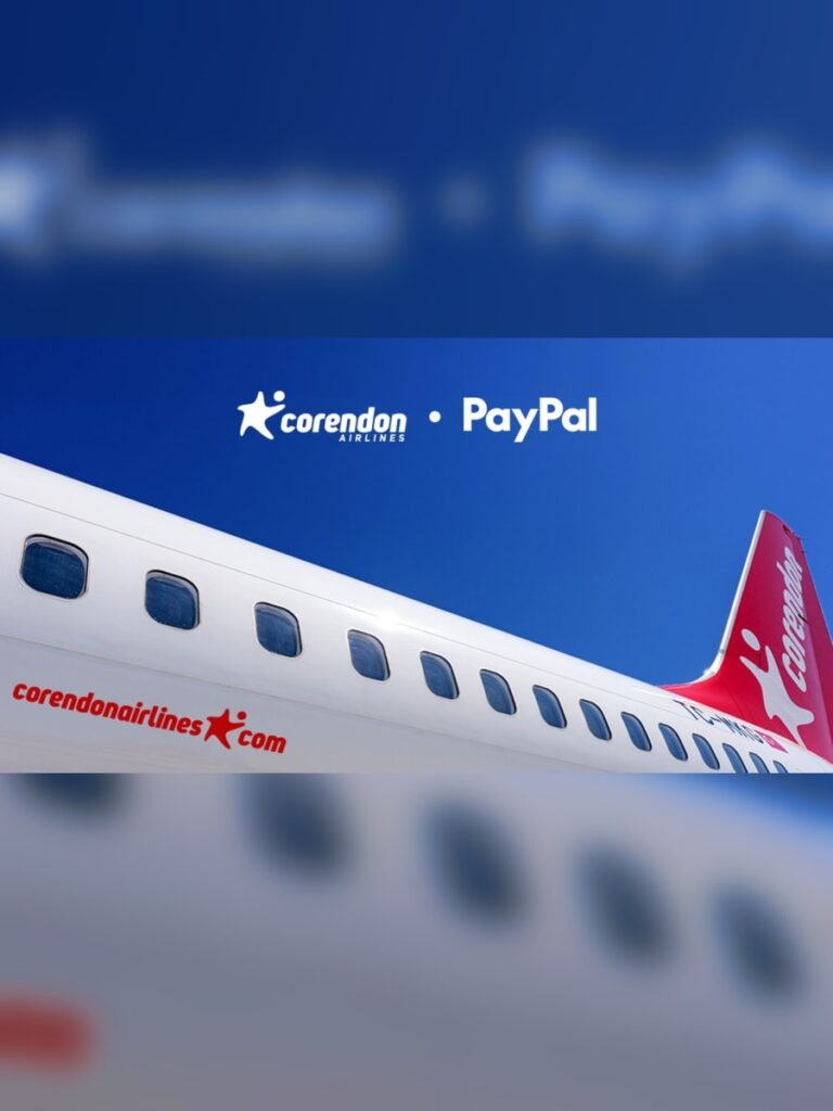 Corendon Airlines, PayPal’ı ödeme seçeneklerine ekledi