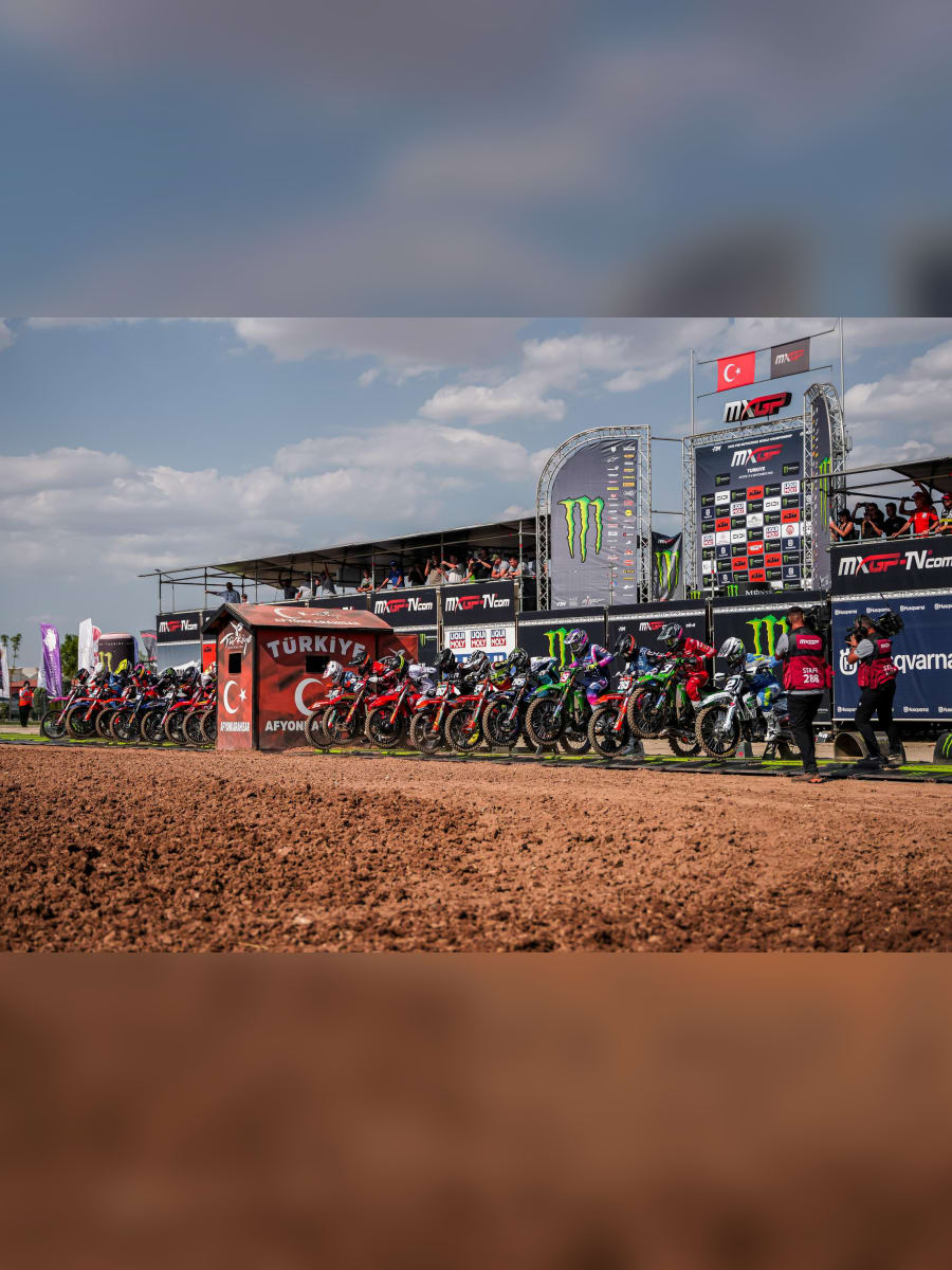 MXGP Türkiye Afyonkarahisar start düzlüğü ve padok