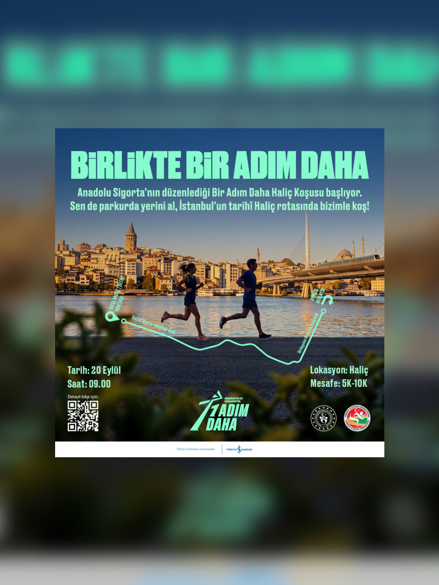 Anadolu Sigorta Bir Adım Daha Koşusu afiş 2