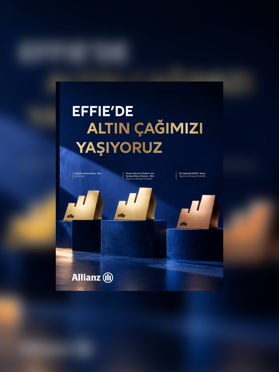 Allianz Türkiye ekibi Effie Awards Türkiye 2026