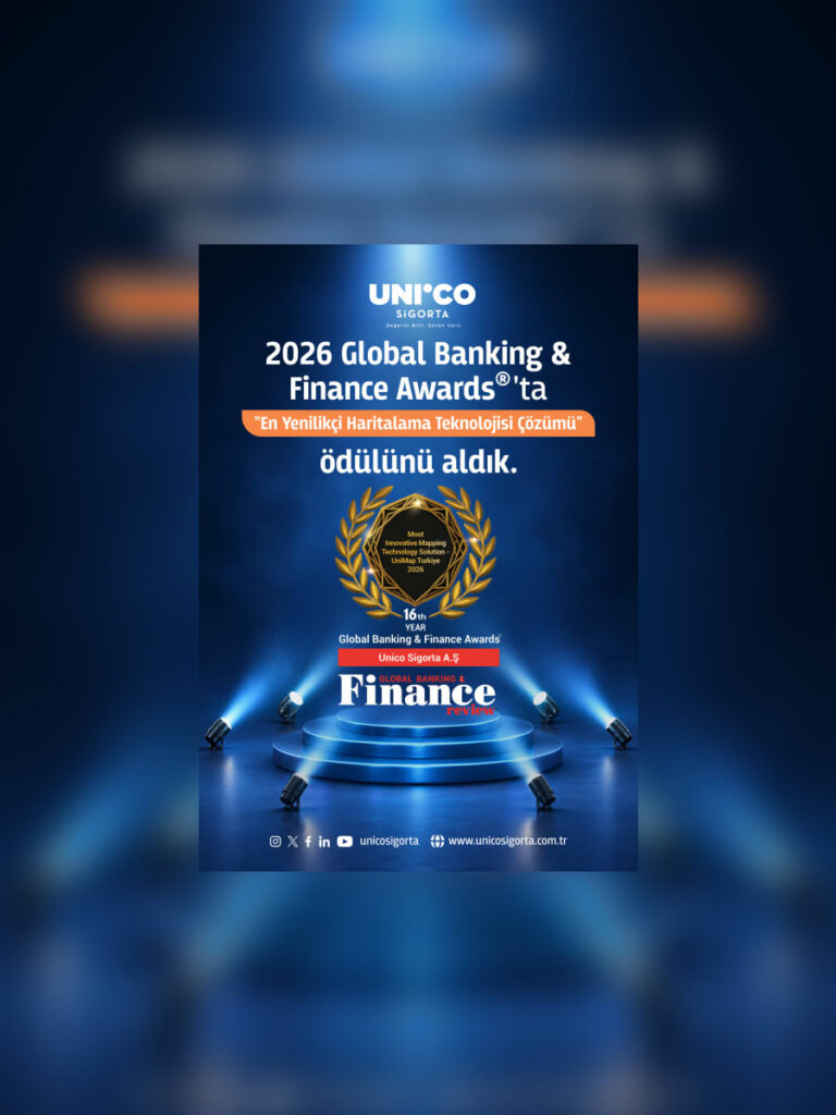 Unico Sigorta, UniMap ile Küresel Finans Ödülü Aldı