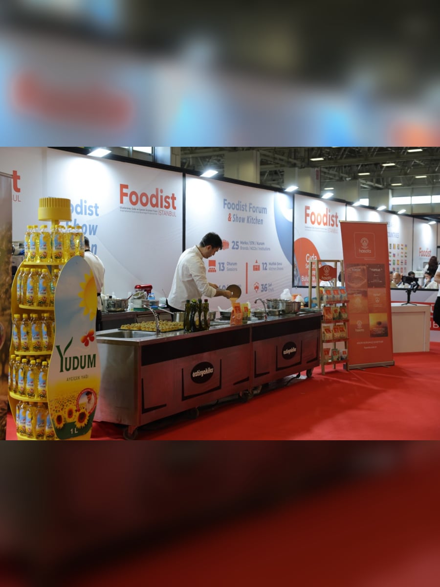 Yudum ve Hasata markaları Foodist İstanbul 2026’da