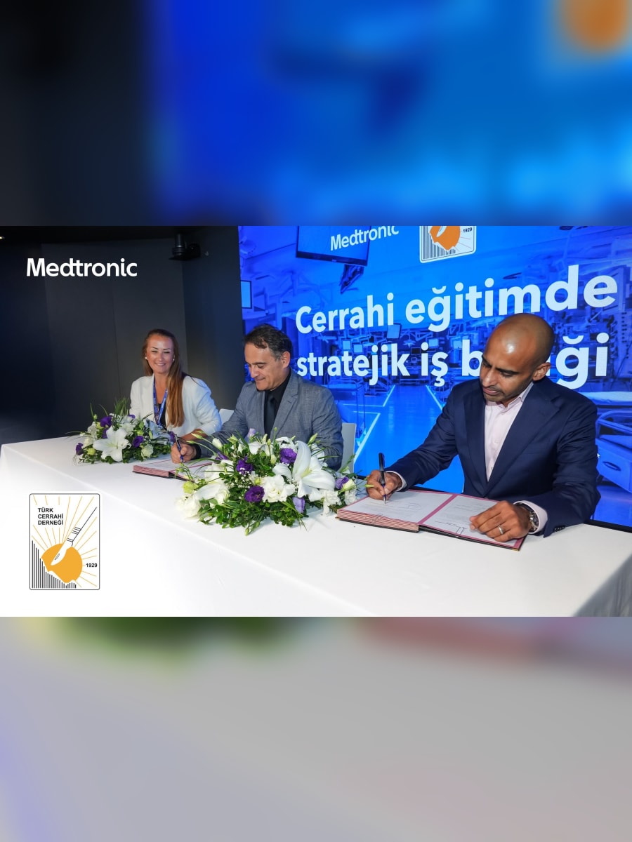Türk Cerrahi Derneği ve Medtronic Türkiye Stratejik Eğitim Ortaklığı