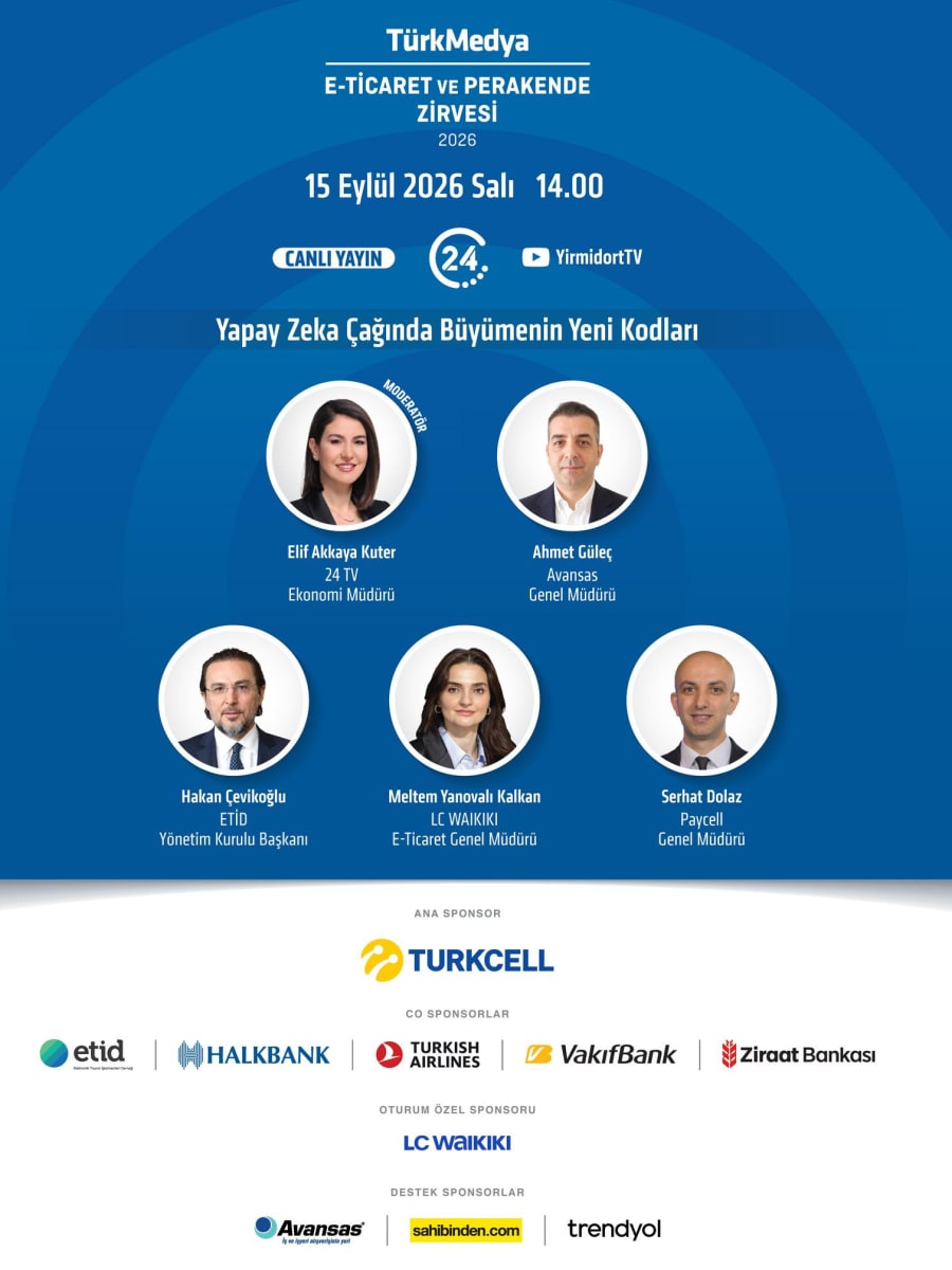 TürkMedya E-Ticaret ve Perakende Zirvesi duyuru görseli