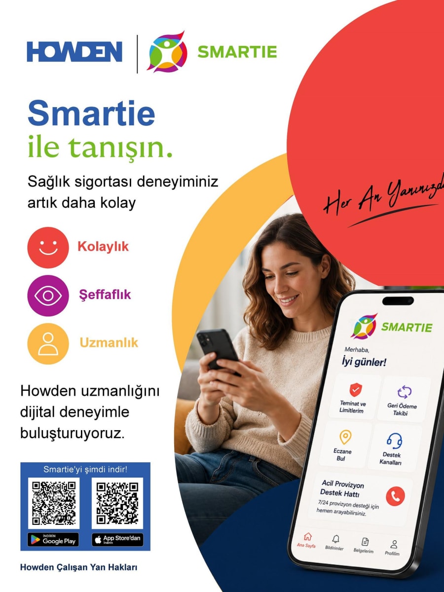 Howden Türkiye Smartie uygulaması görsel 2
