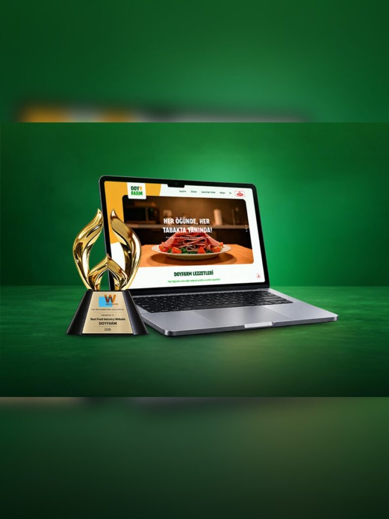 Doyfarm, WebAwards 2026’da ‘Best Food Industry Website’