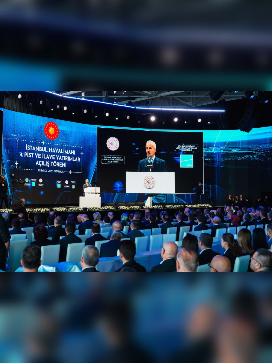 İGA İstanbul Havalimanı 4. ana pist genel görünüm