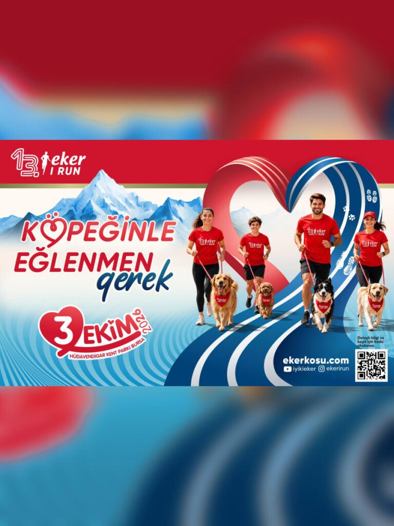 13. Eker I Run’da ‘Köpeğin İle Koş’ 3-4 Ekim’de Bursa’da