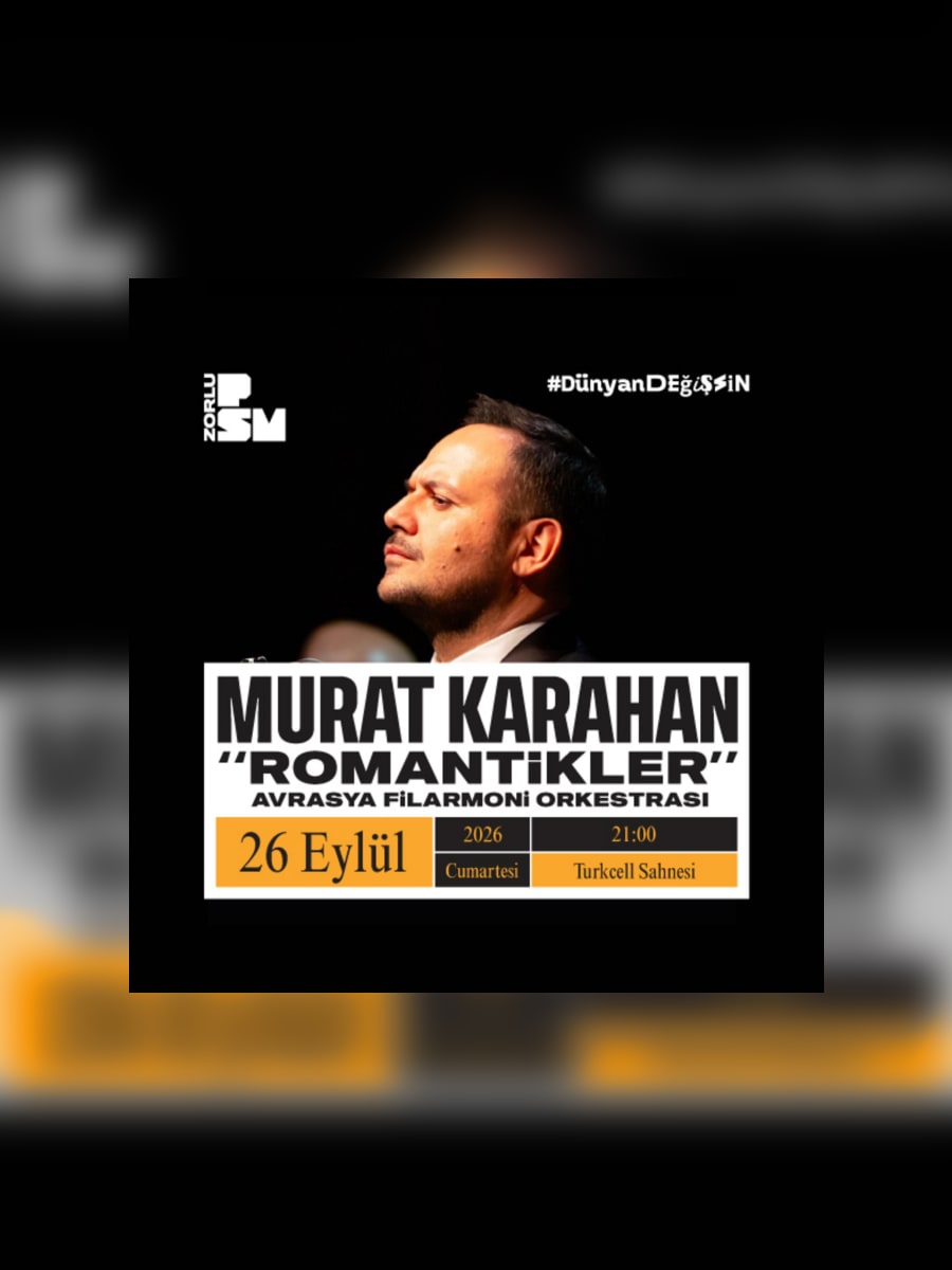 Murat Karahan ‘Romantikler’ konseri tanıtım görseli 1